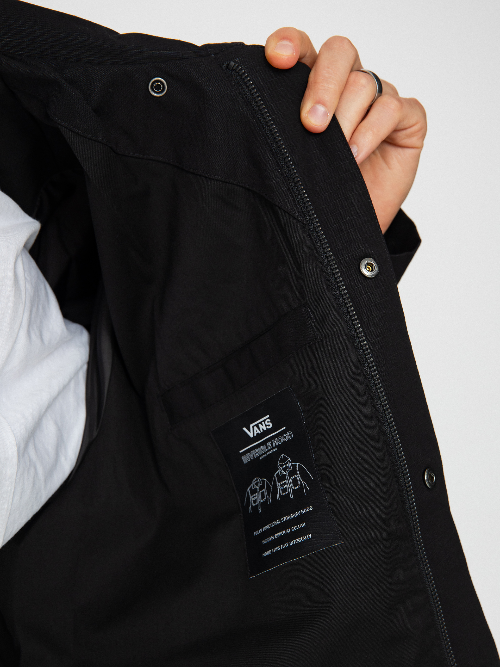 Vans Drill Chore Coat Lined Jacket (black)