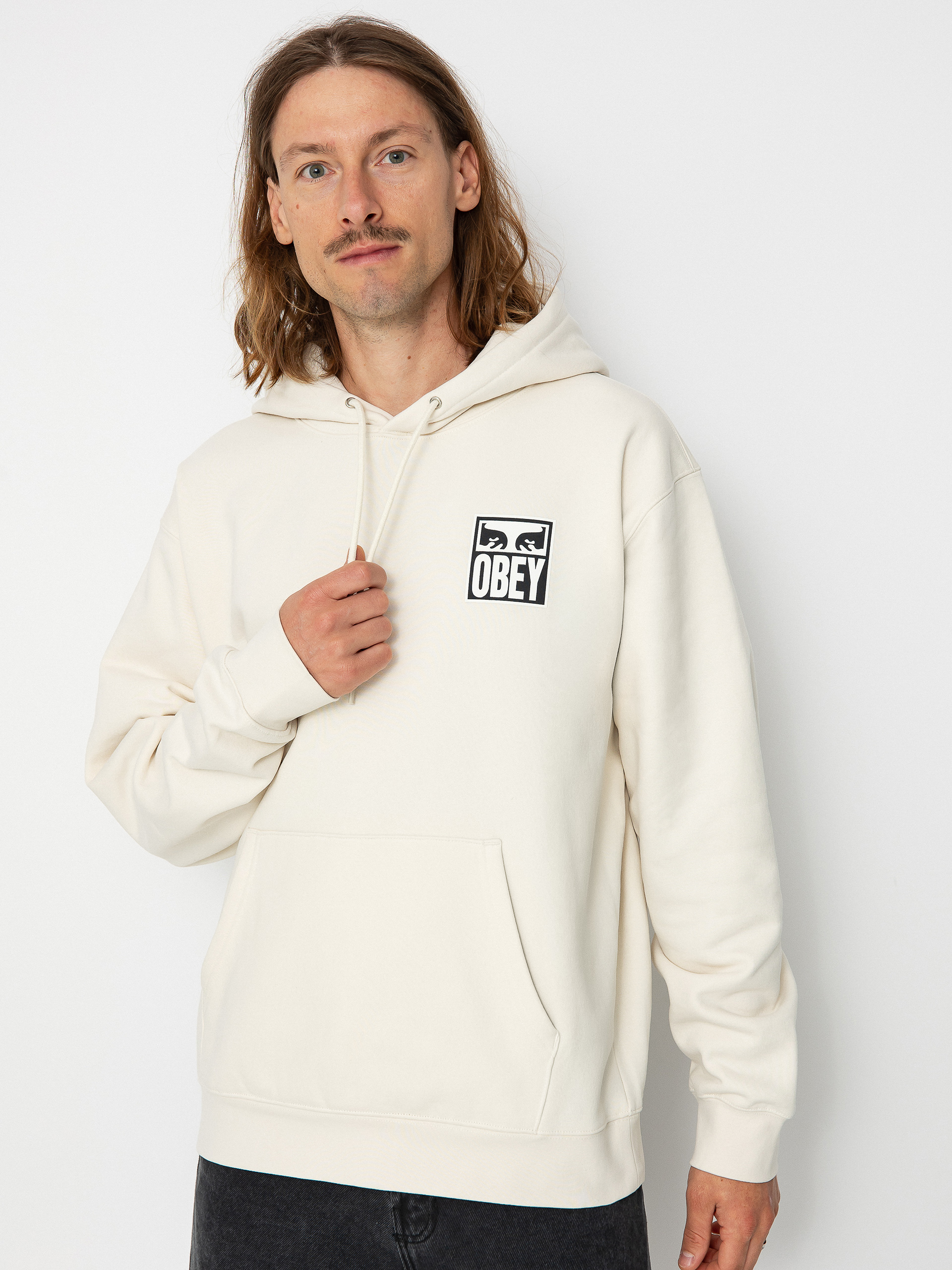 OBEY Eyes Icon HD Hoodie (unbleached)