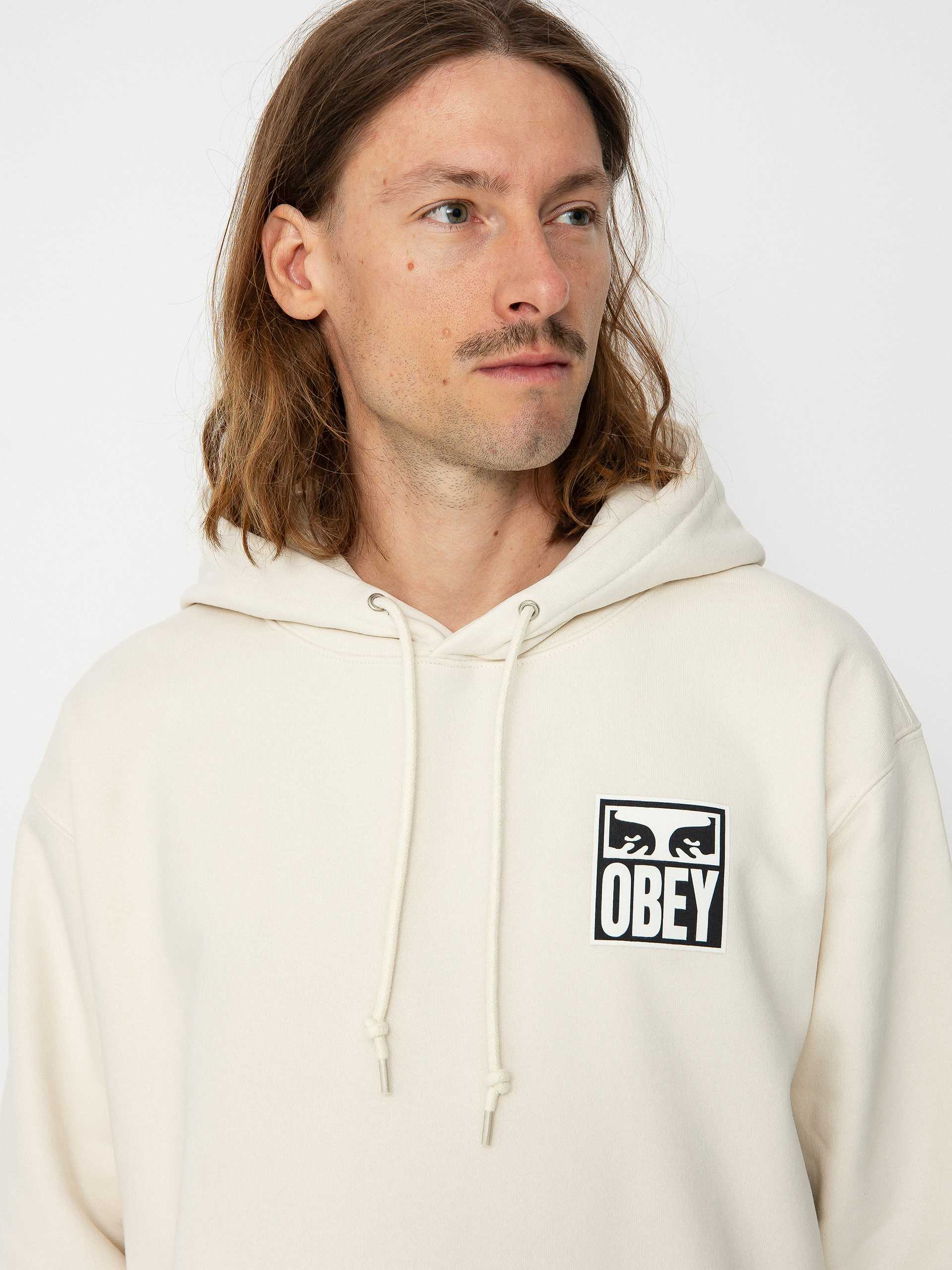 OBEY Eyes Icon HD Hoodie (unbleached)