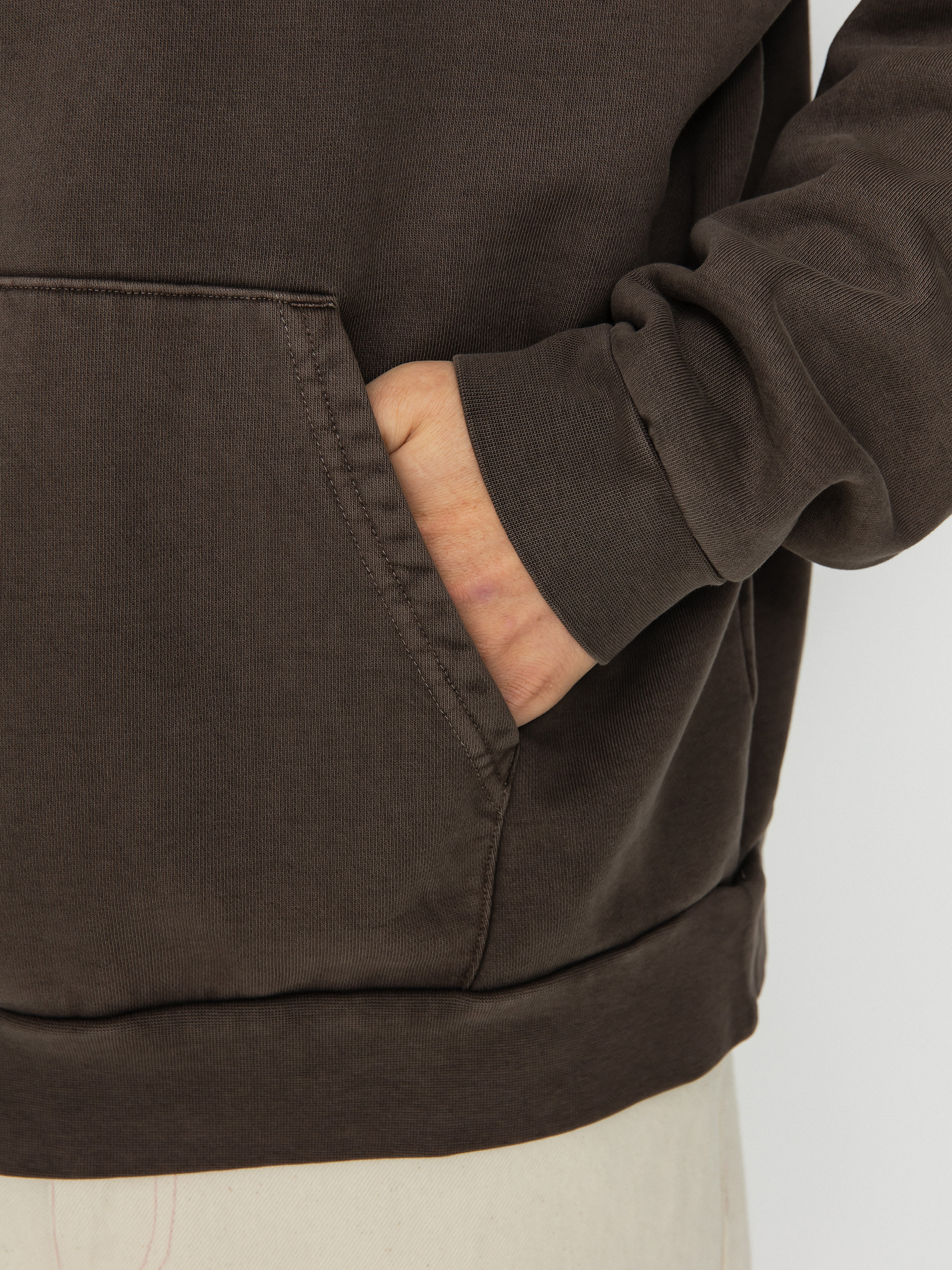 OBEY Lowercase Pigment HD Hoodie (pigment java brown)