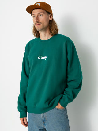 OBEY Lowercase Sweatshirt (aventurine green)