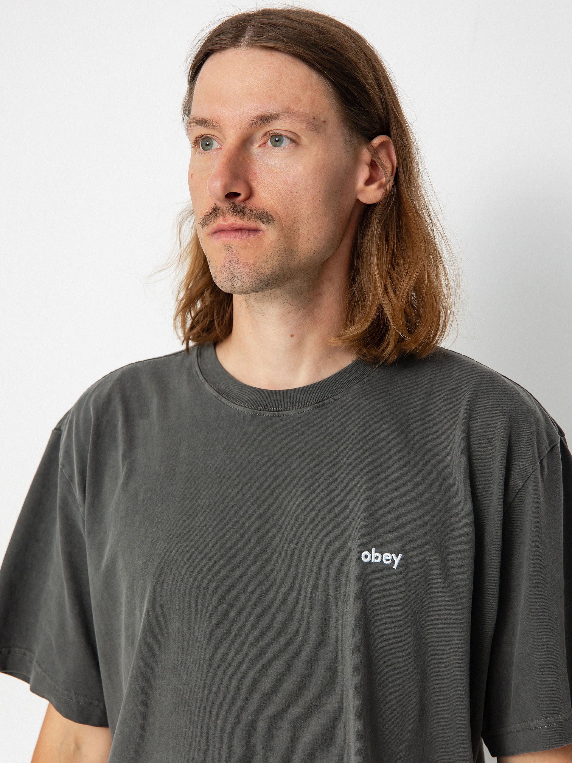 OBEY Lowercase Pigment T-shirt (pigment digital black)