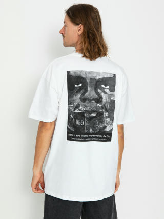 OBEY Nyc Smog T-shirt (white)