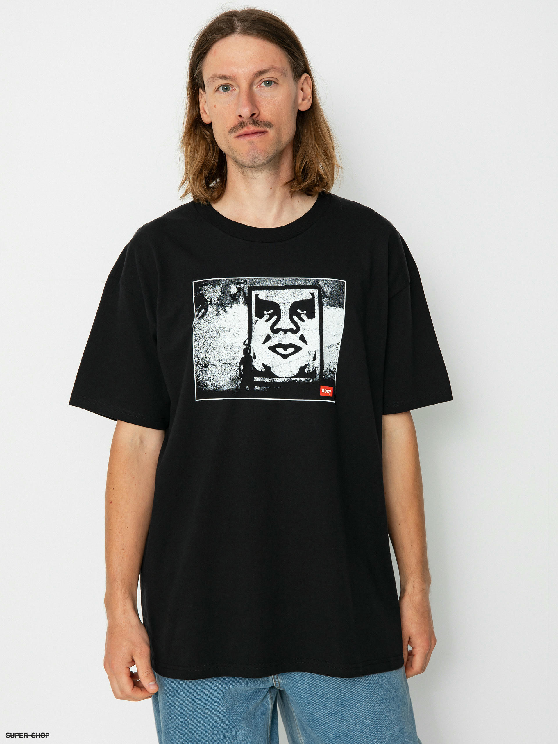 OBEY New York Photo T-shirt (black)