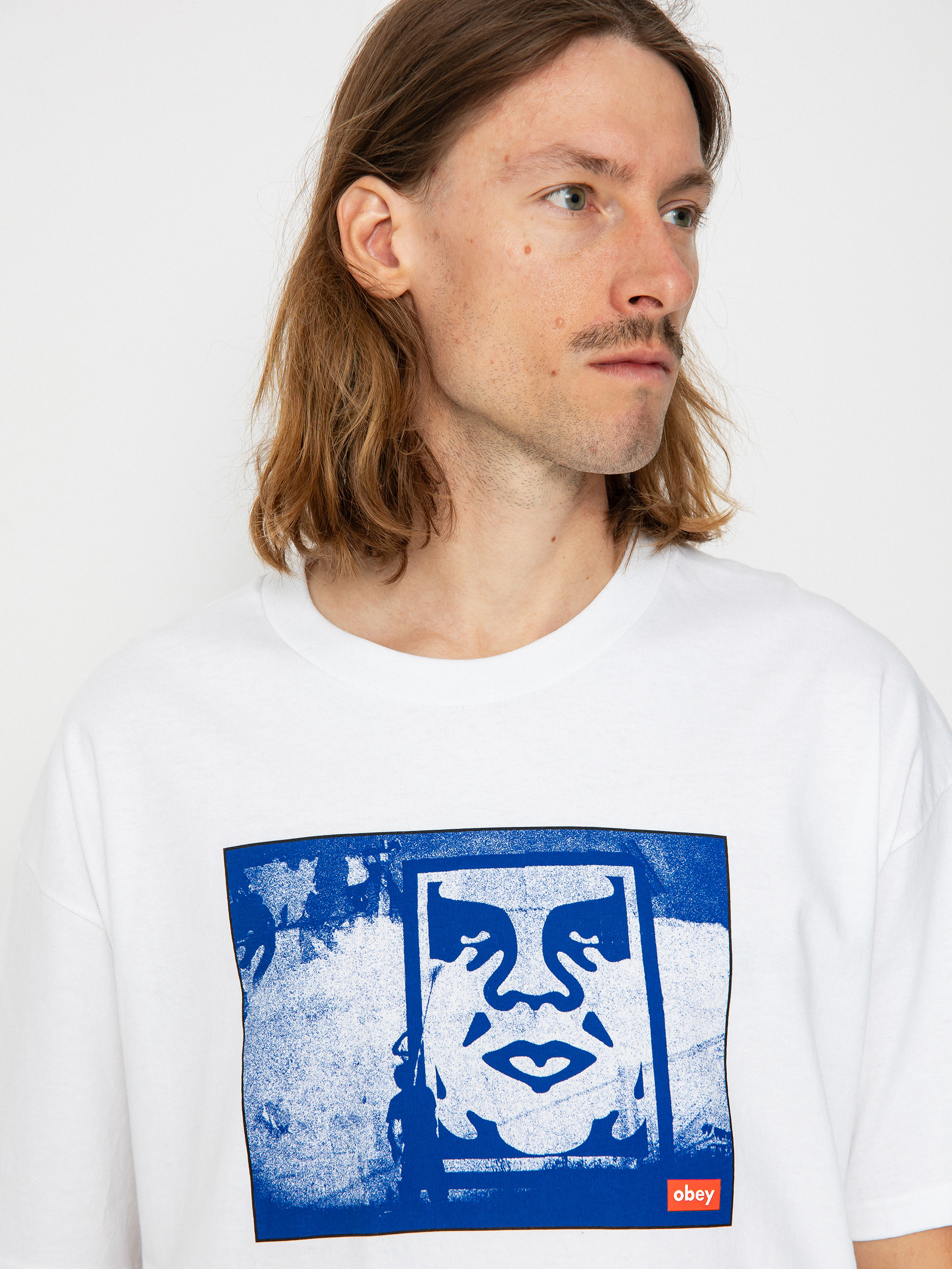 OBEY New York Photo T-shirt (white)