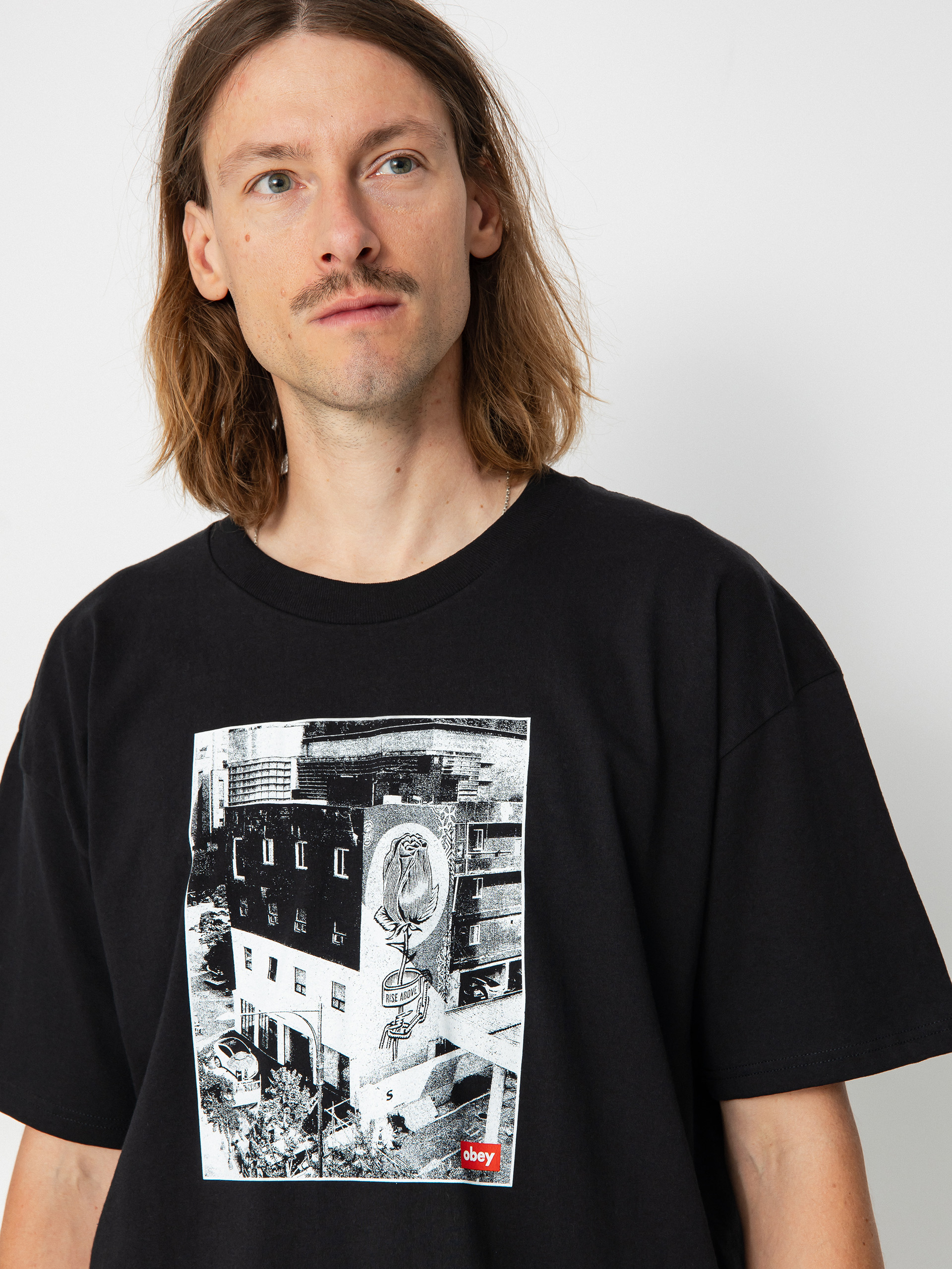 OBEY South Korea Photo T-shirt (black)