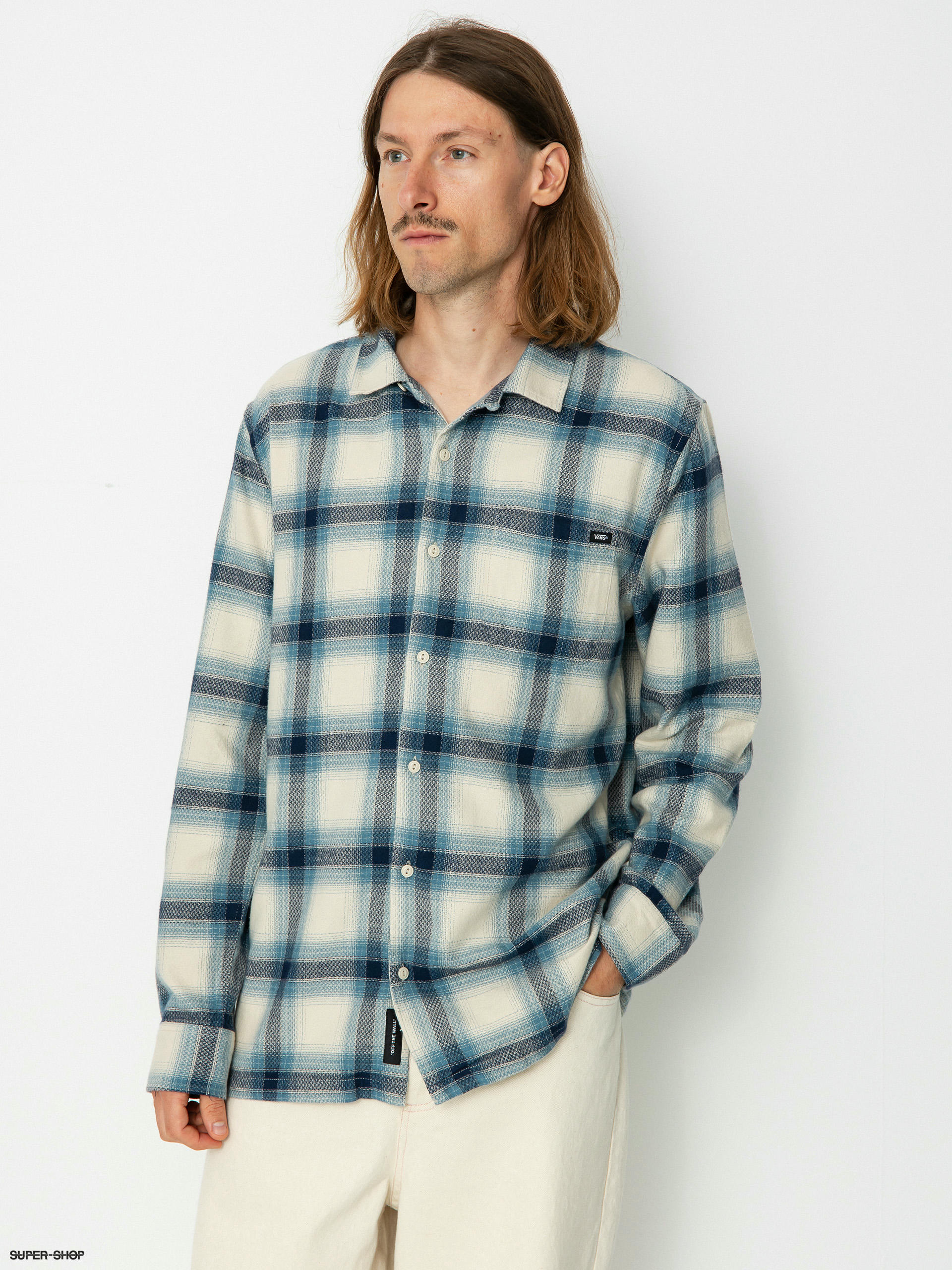 Vans off sales the wall flannel