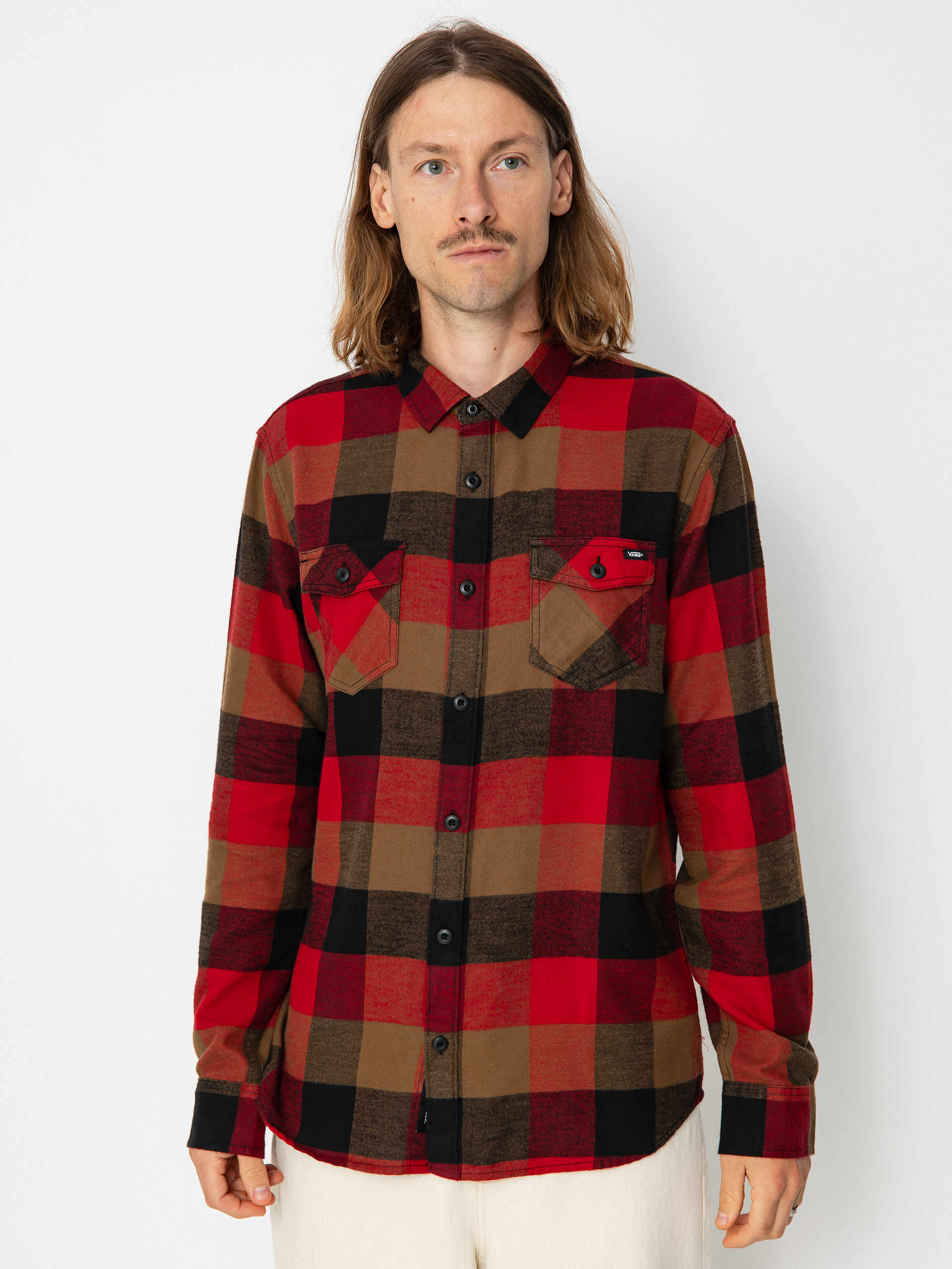 Flannel with vans hotsell