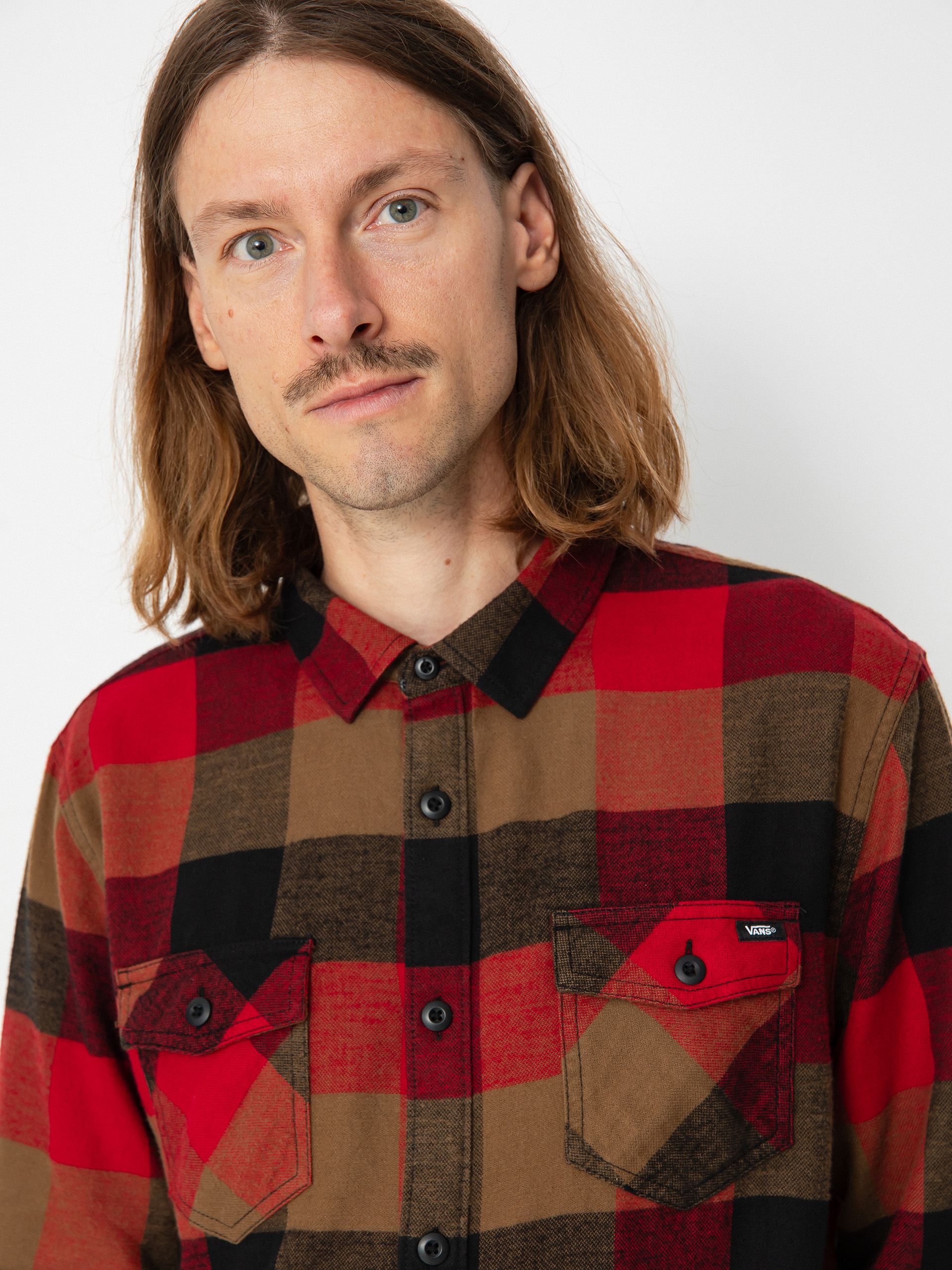 Old Skool Checkered Vans With Flannel Vans Box Flannel Shirt Red