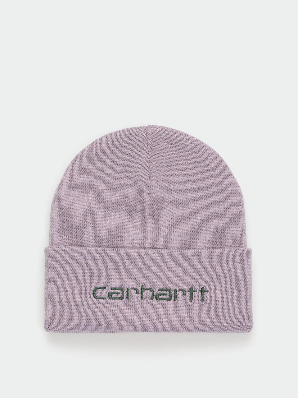 Carhartt WIP Script Mütze (glassy purple/discovery green)