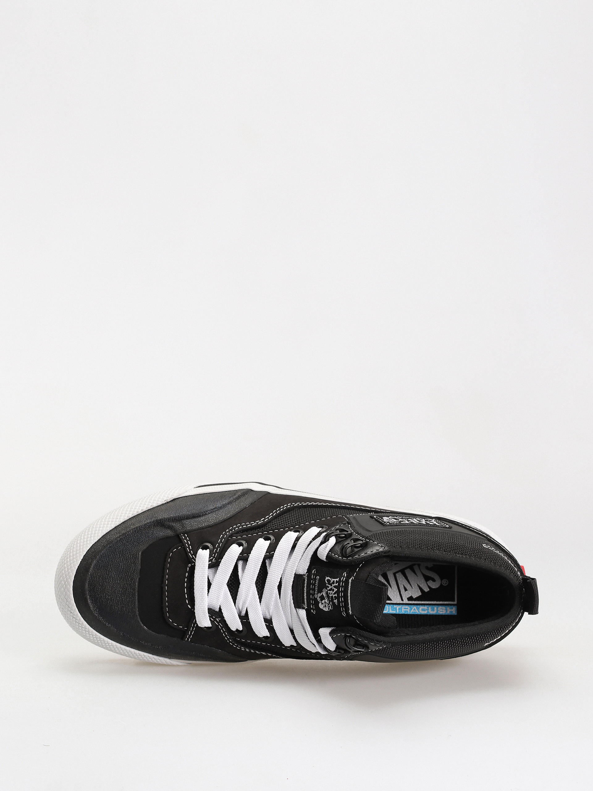 Vans ultracush black and on sale white