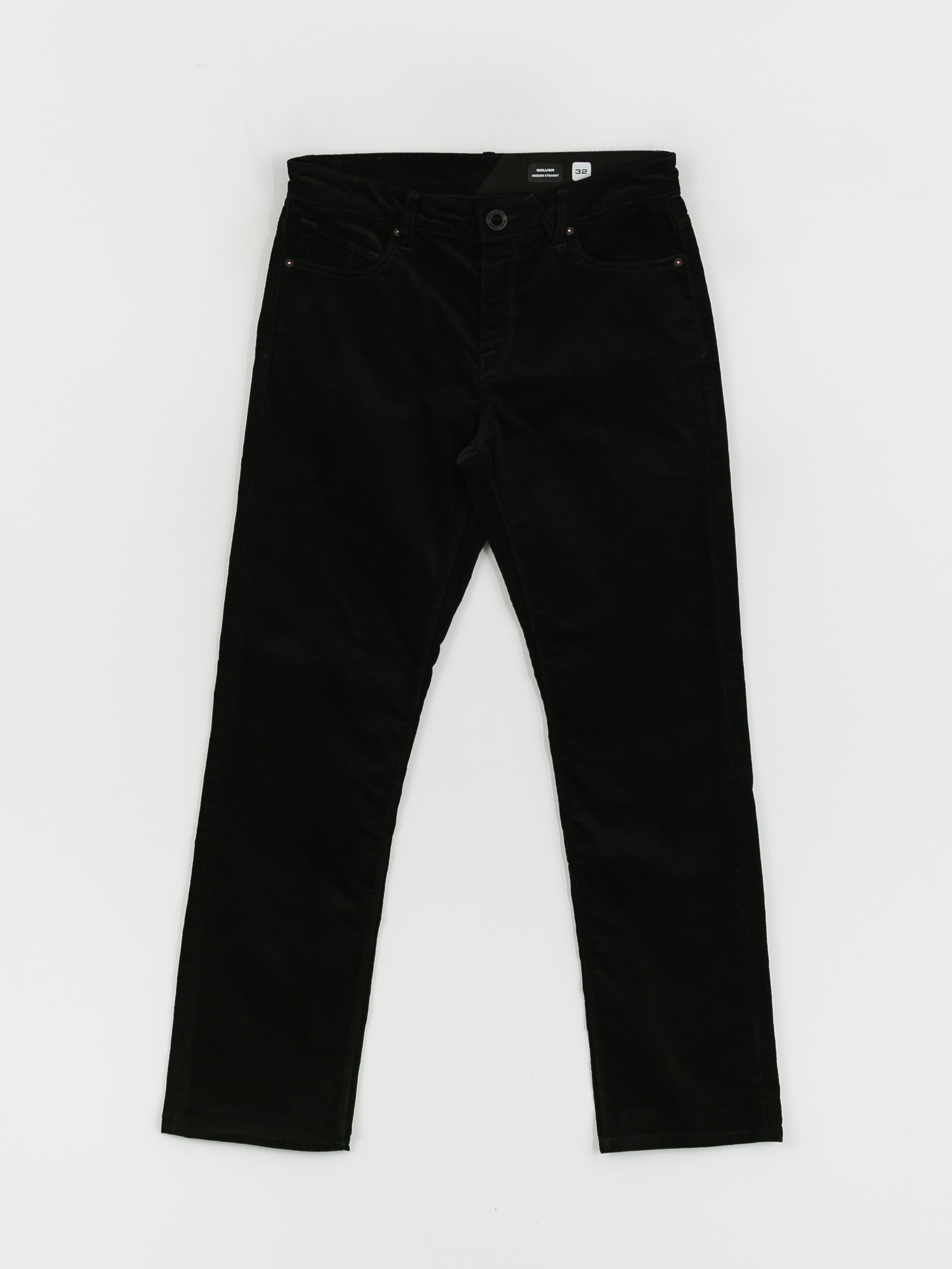 Volcom Solver 5 Pocket Cord Pants (black)