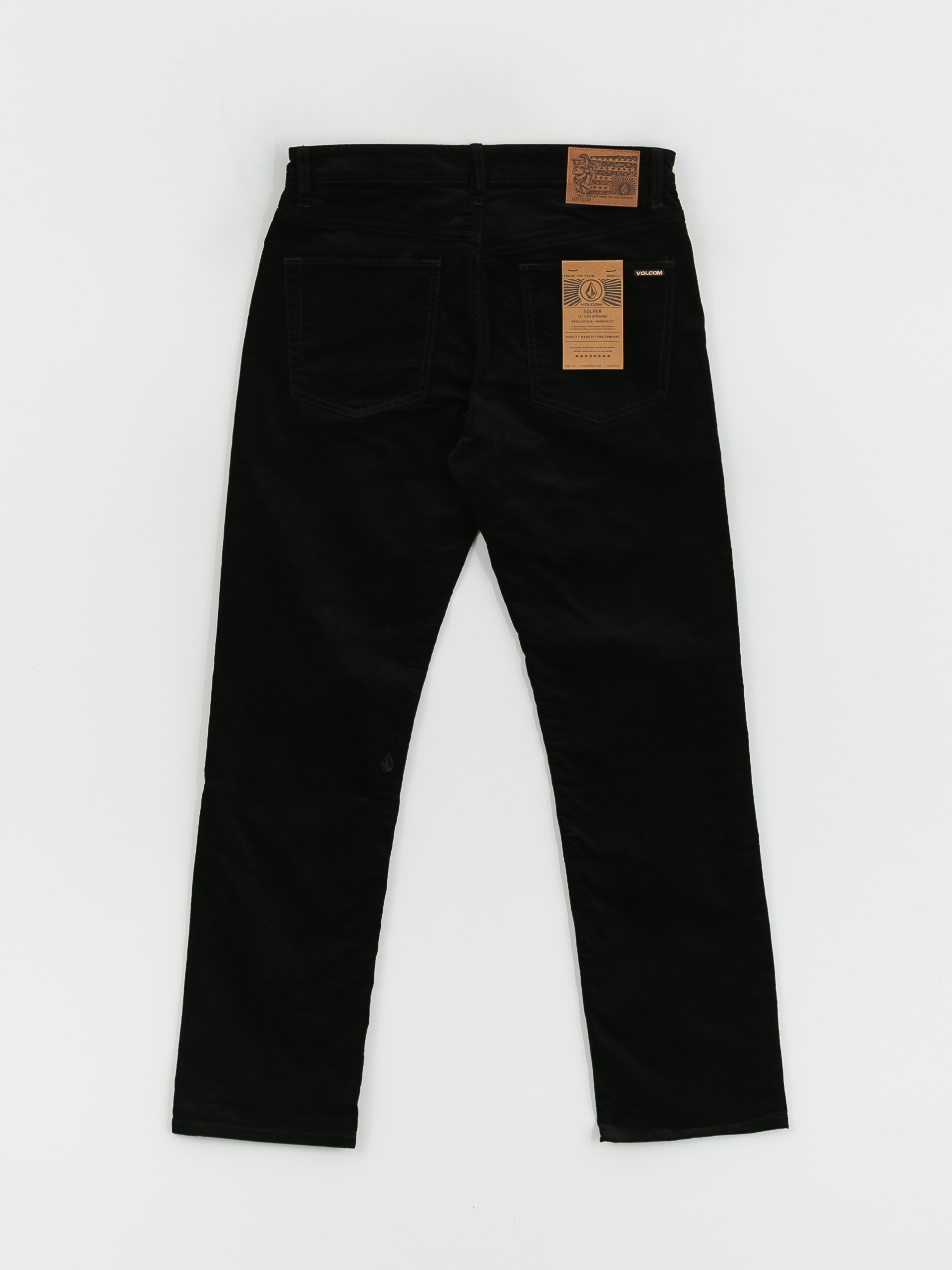 Volcom Solver 5 Pocket Cord Pants (black)