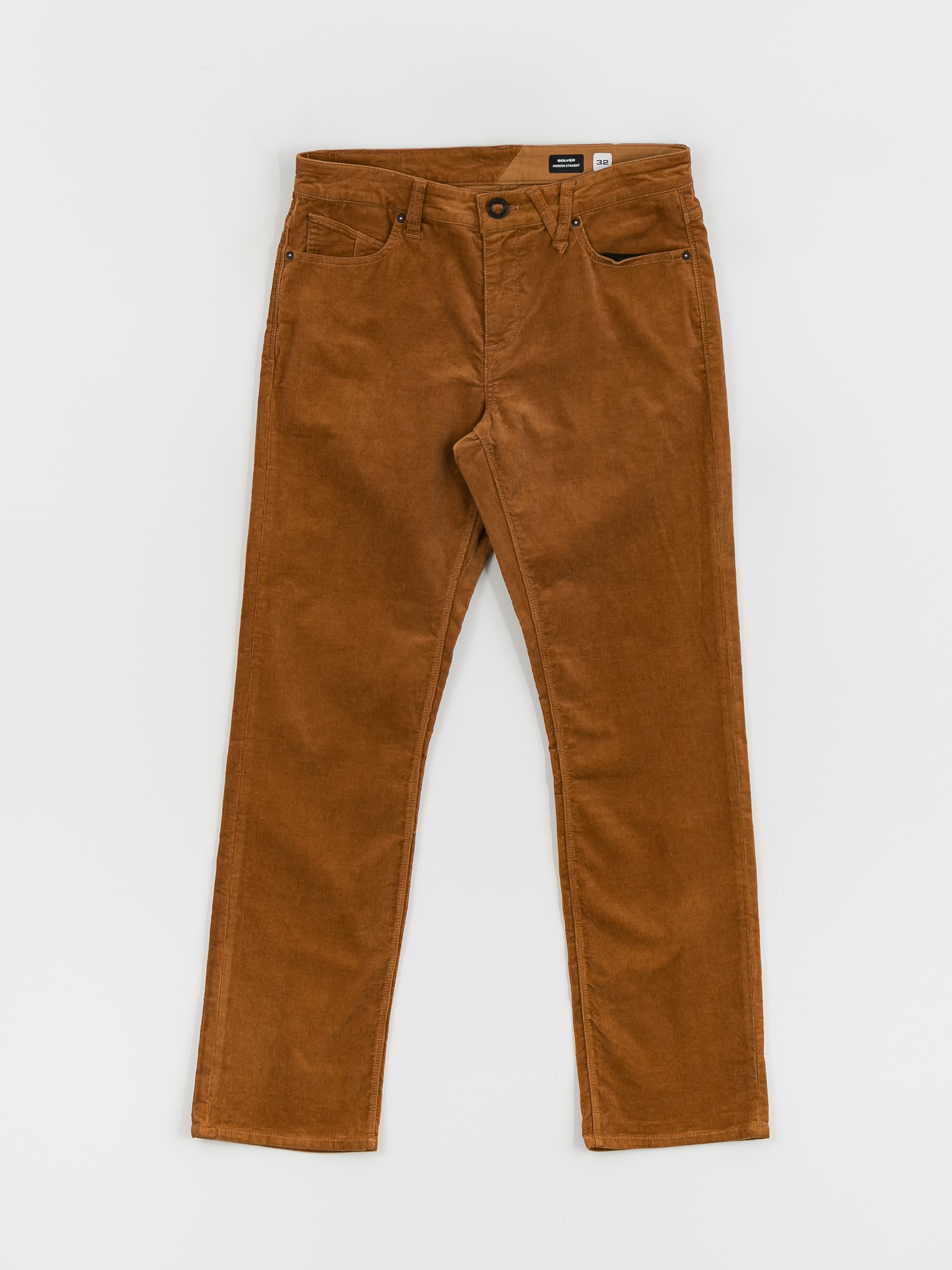 Volcom Solver 5 Pocket Cord Pants (tobacco)
