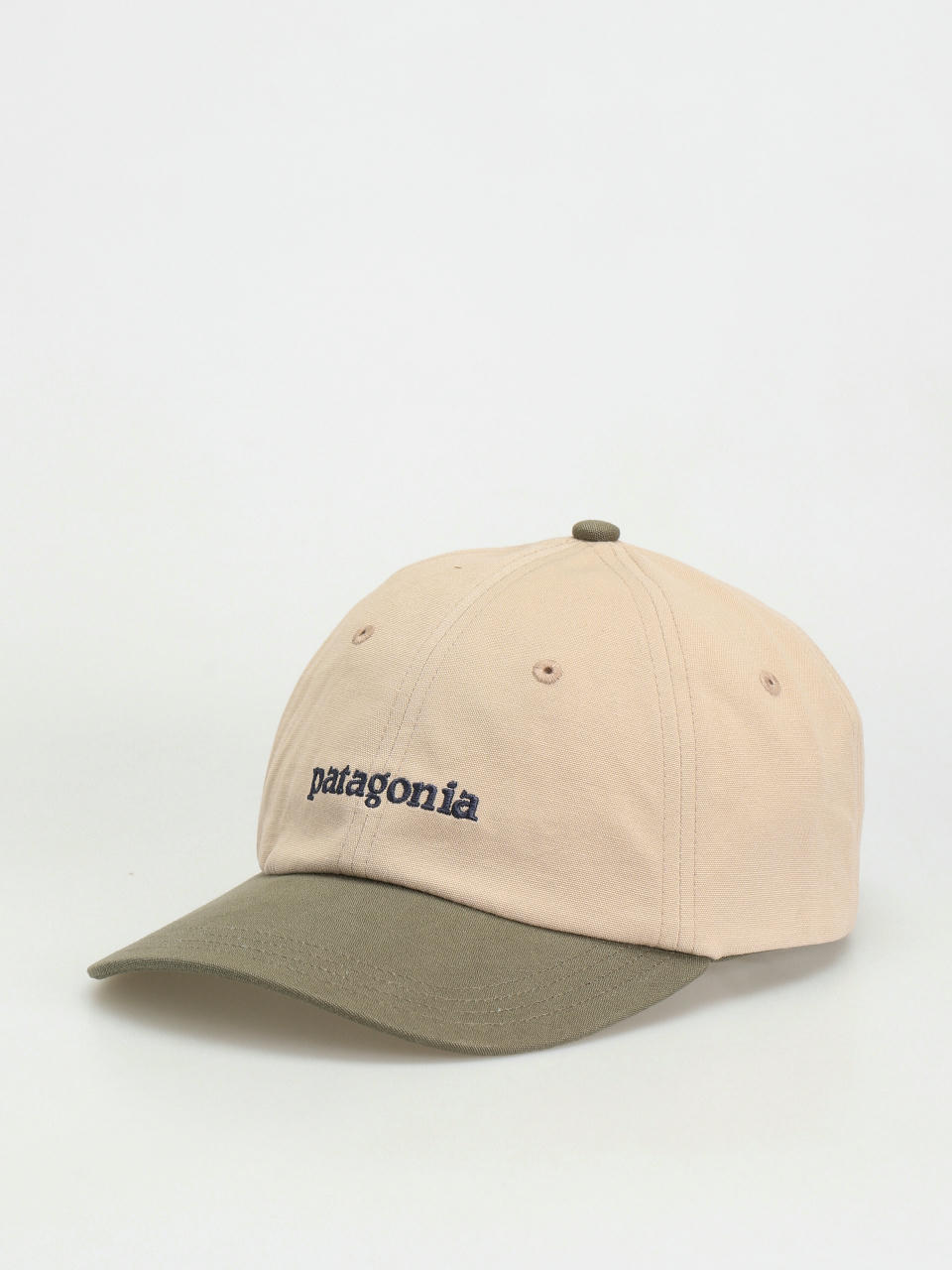 Patagonia Fitz Roy Icon Trad Cap (text logo/oar tan)