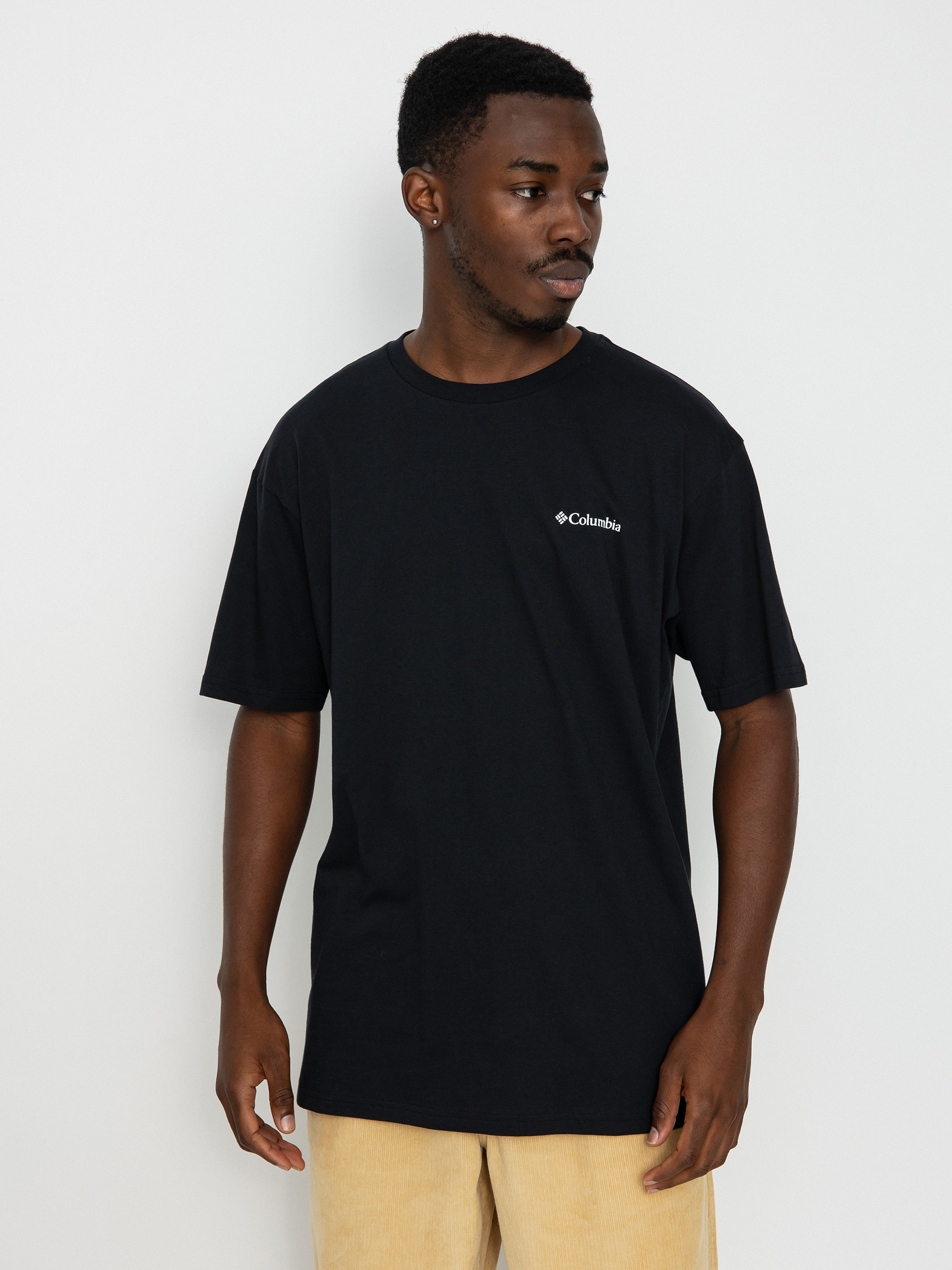 Columbia North Cascades T-shirt (black/csc box logo)