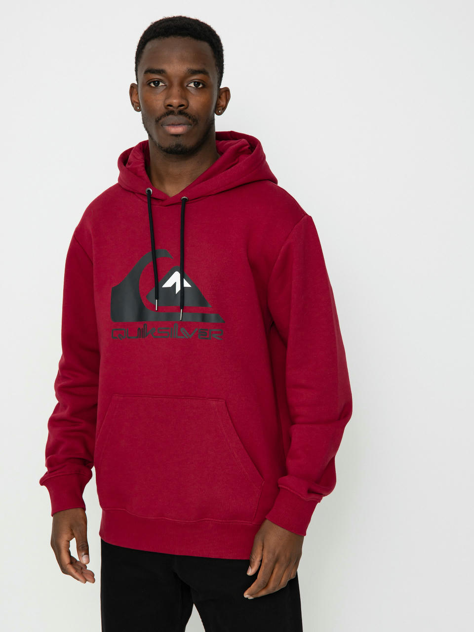 Quiksilver Big Logo HD Hoodie (grape leaf)