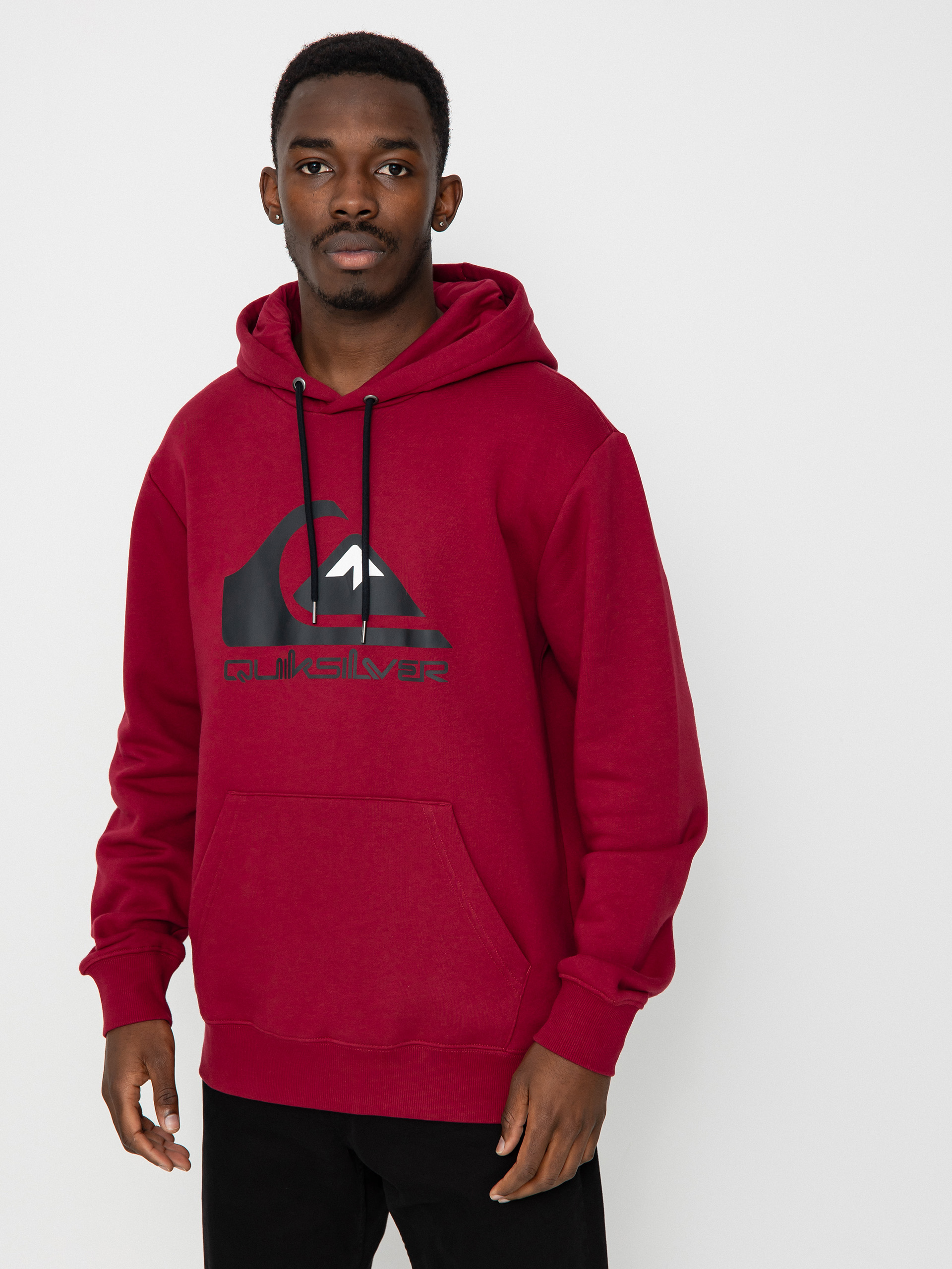 Quiksilver Big Logo HD Hoodie (tibetan red)