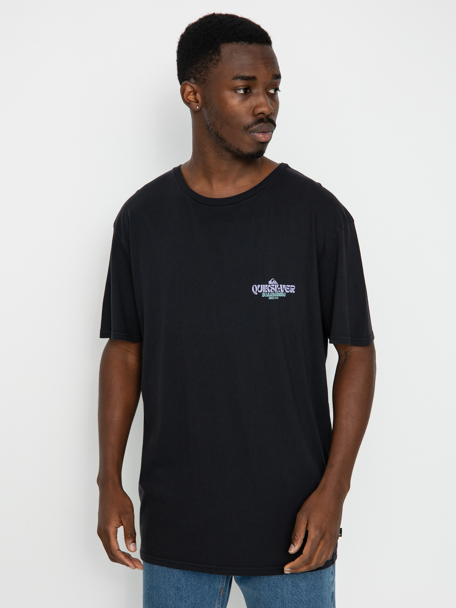 Black quiksilver 2025 t shirt