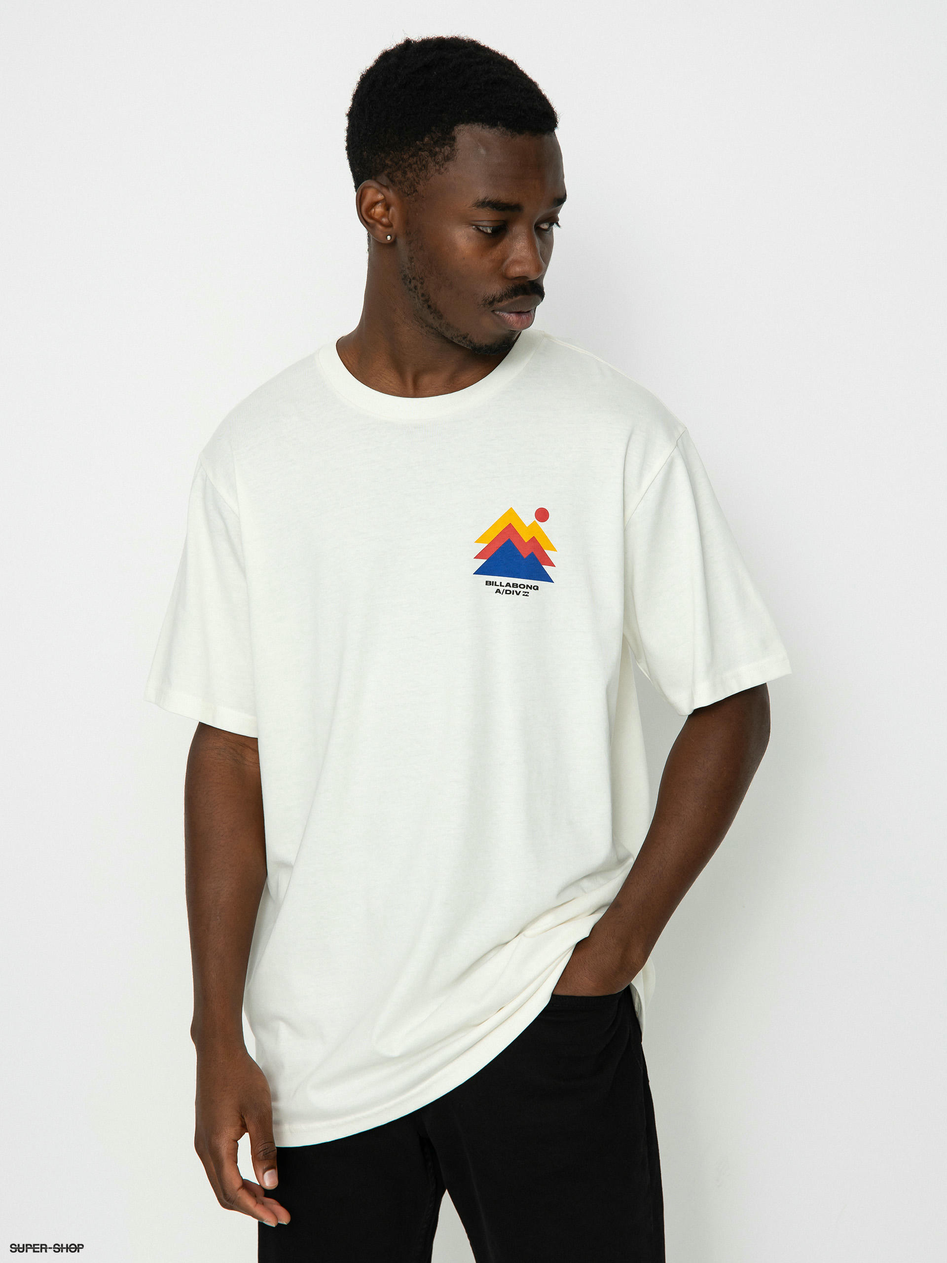 Billabong white outlet t shirt