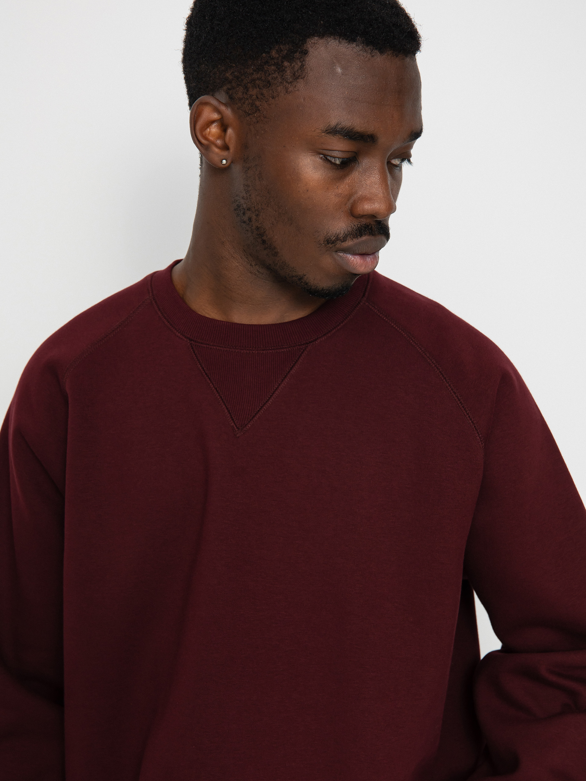 Carhartt WIP Chase Sweatshirt (amarone/gold)