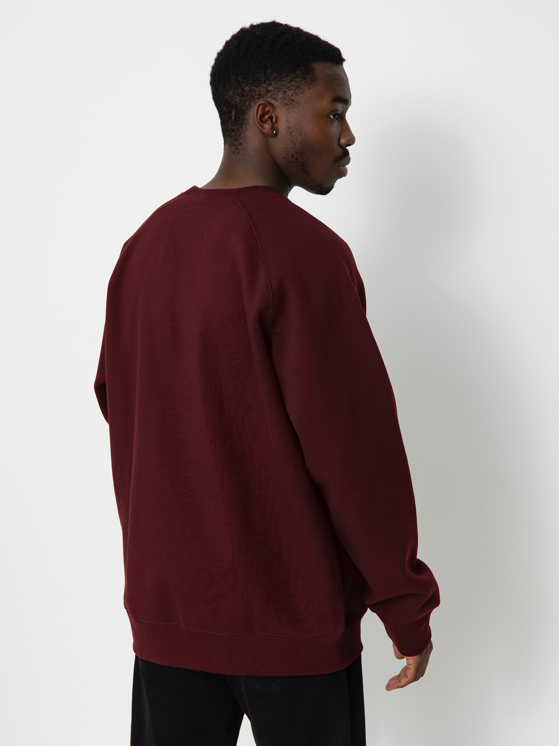 Carhartt WIP Chase Sweatshirt (amarone/gold)