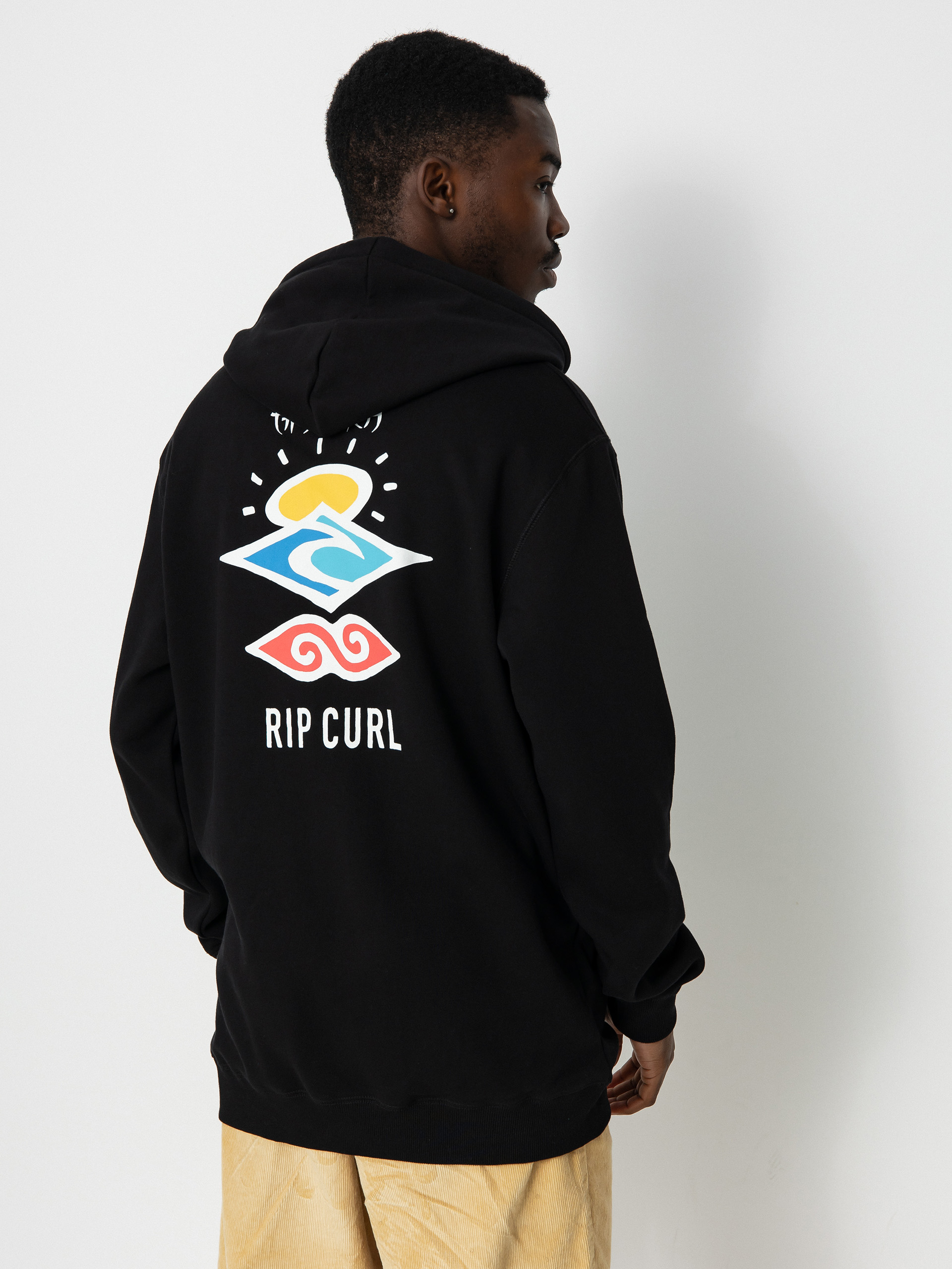 Rip Curl Search Icon HD Hoodie (black)