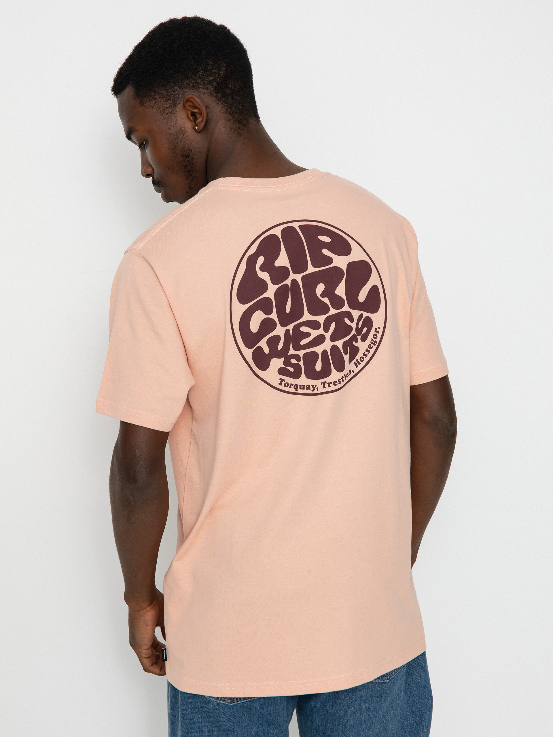 Rip Curl Wetsuit Icon T-shirt (light peach)
