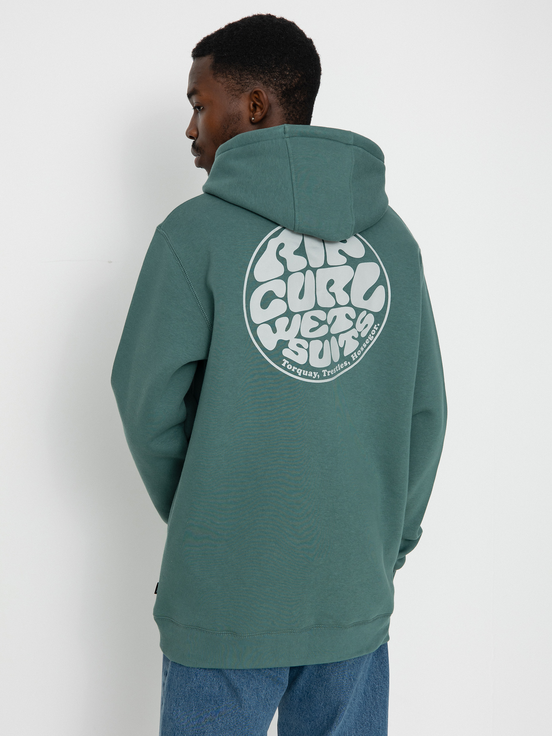 Rip Curl Wetsuit Icon HD Hoodie (washed green)