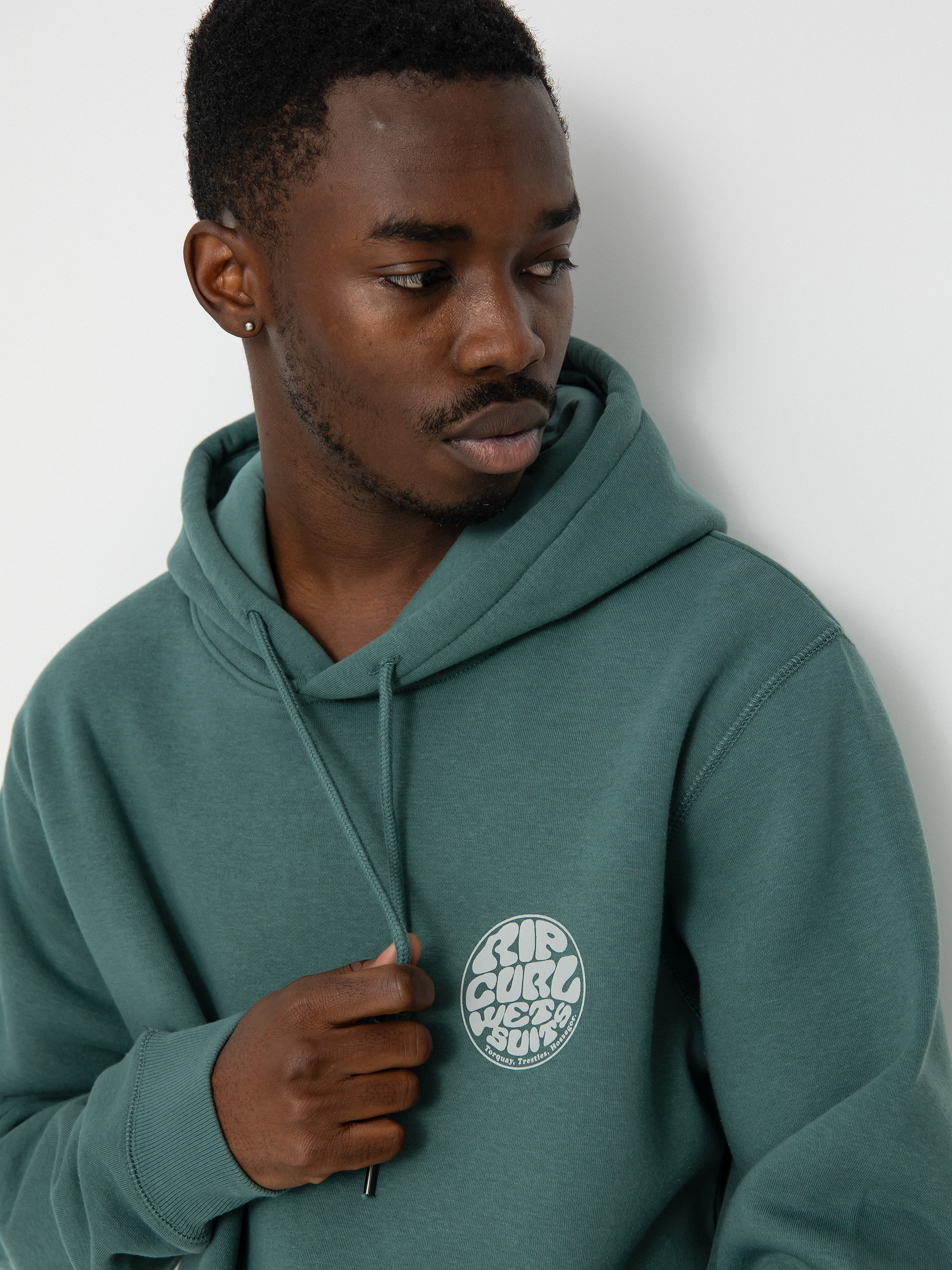 Rip Curl Wetsuit Icon HD Hoodie (washed green)