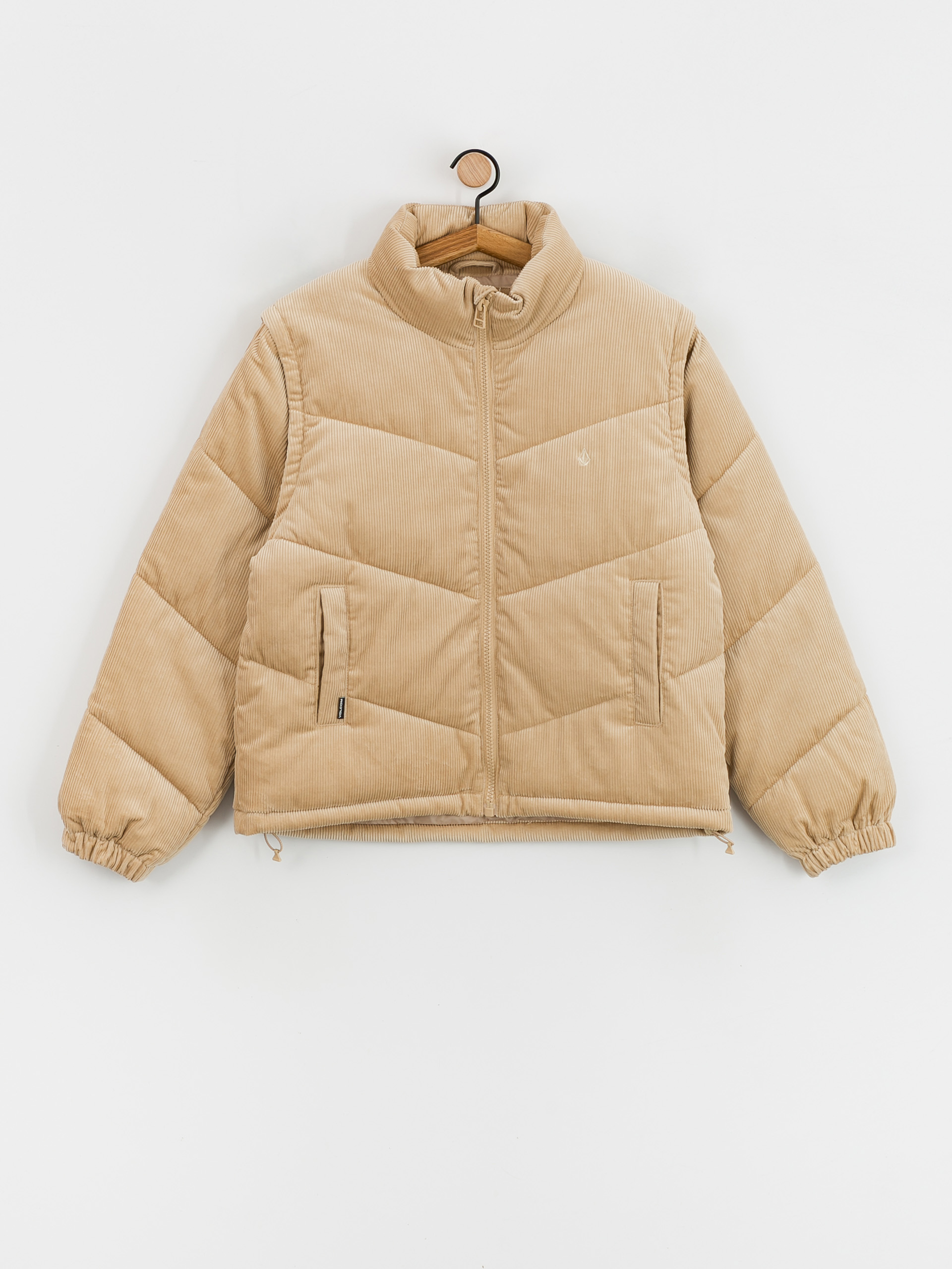 Volcom Cord'N Puff Jacke Wmn (khaki)