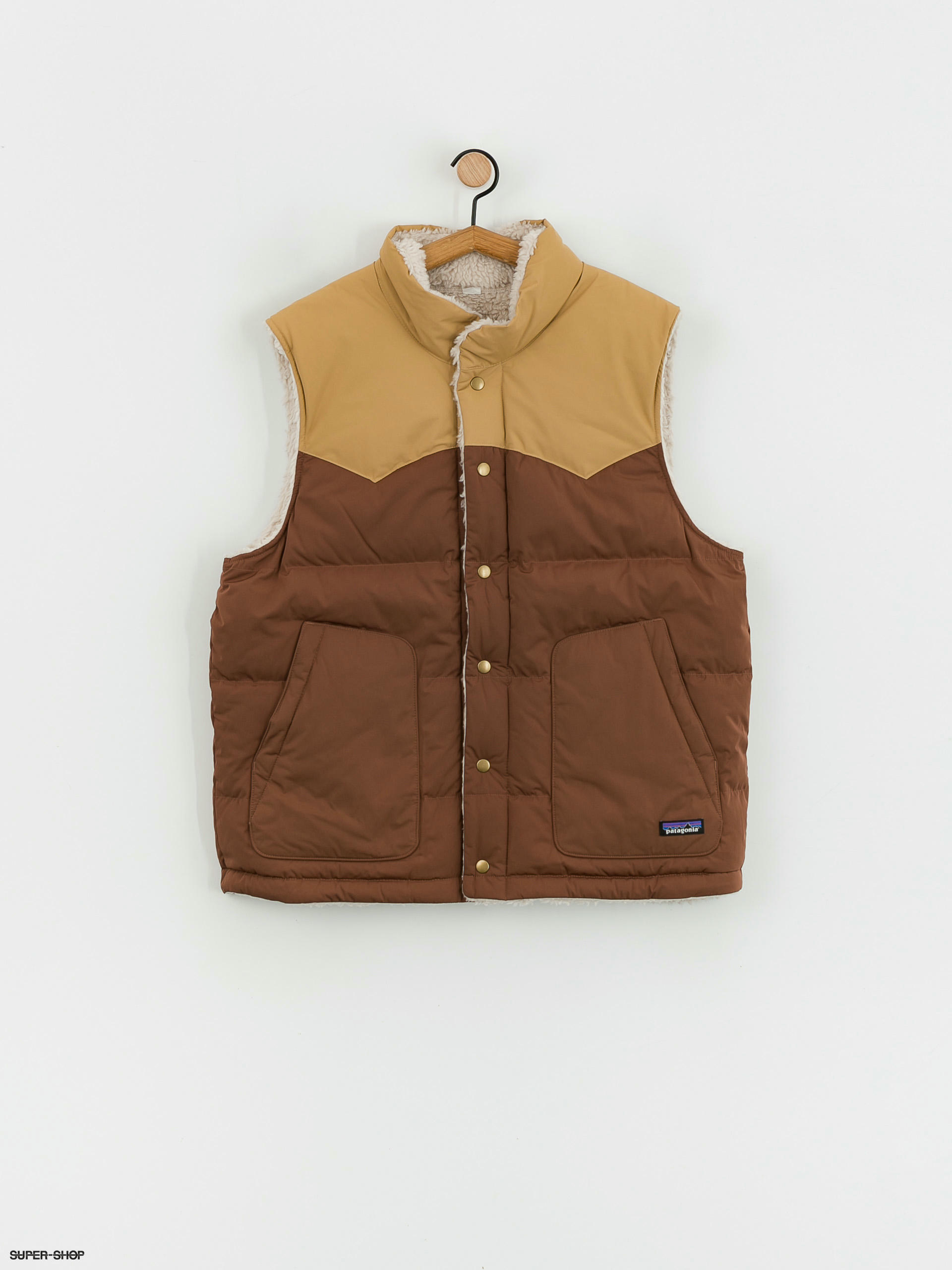 Patagonia Reversible Bivy Down Vest Vest - brown (moose brown)