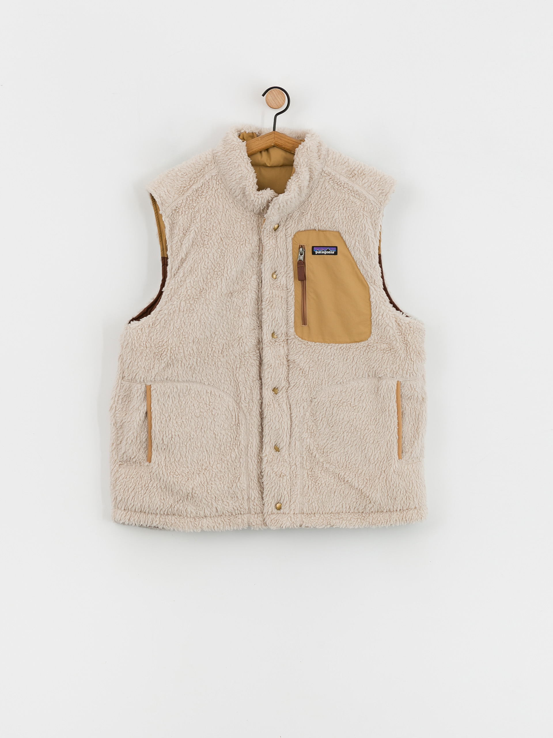 Patagonia Reversible Bivy Down Vest Vest (moose brown)