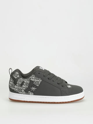 DC Court Graffik Shoes (dark grey/white)