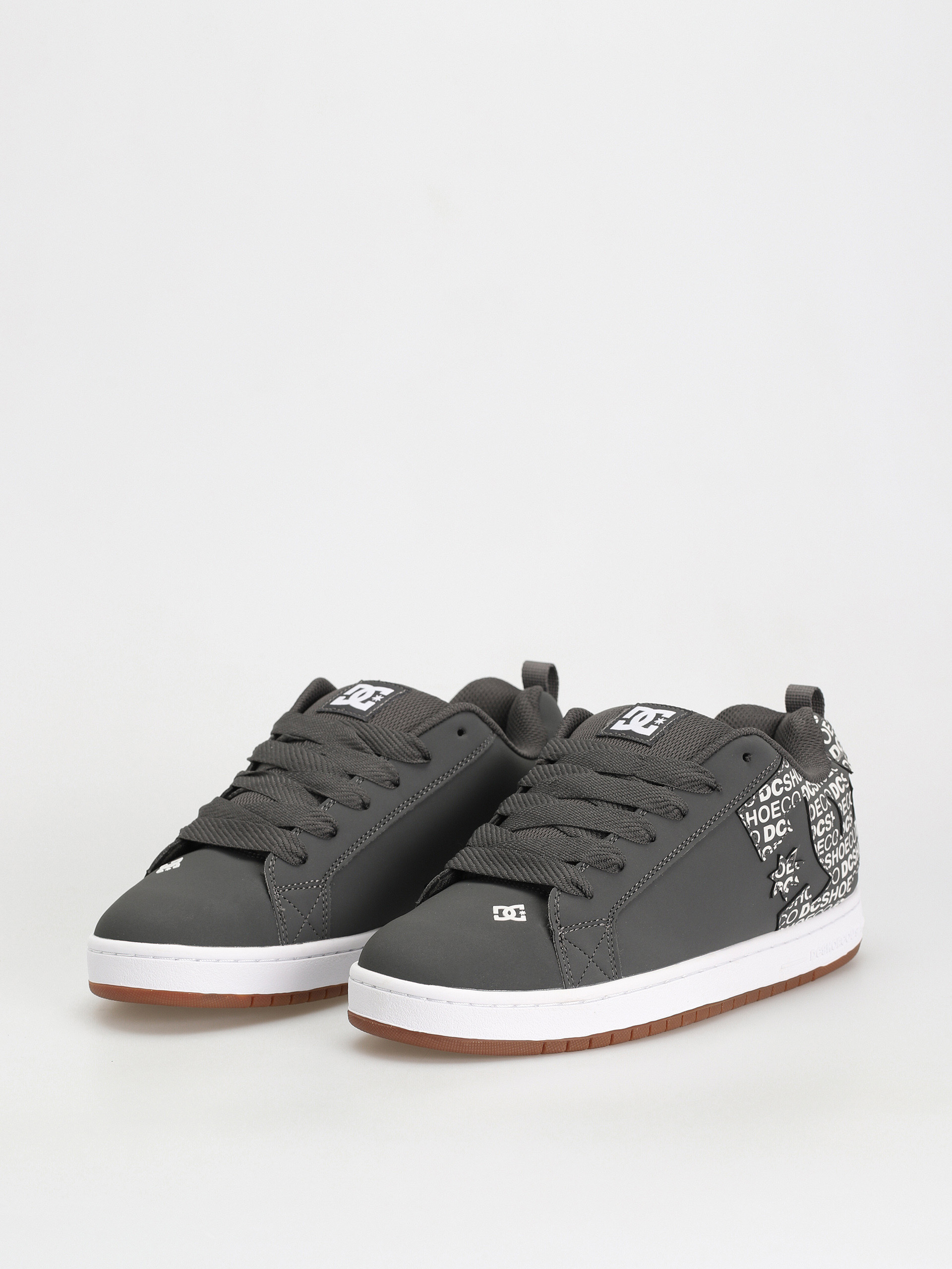 DC Court Graffik Shoes (dark grey/white)