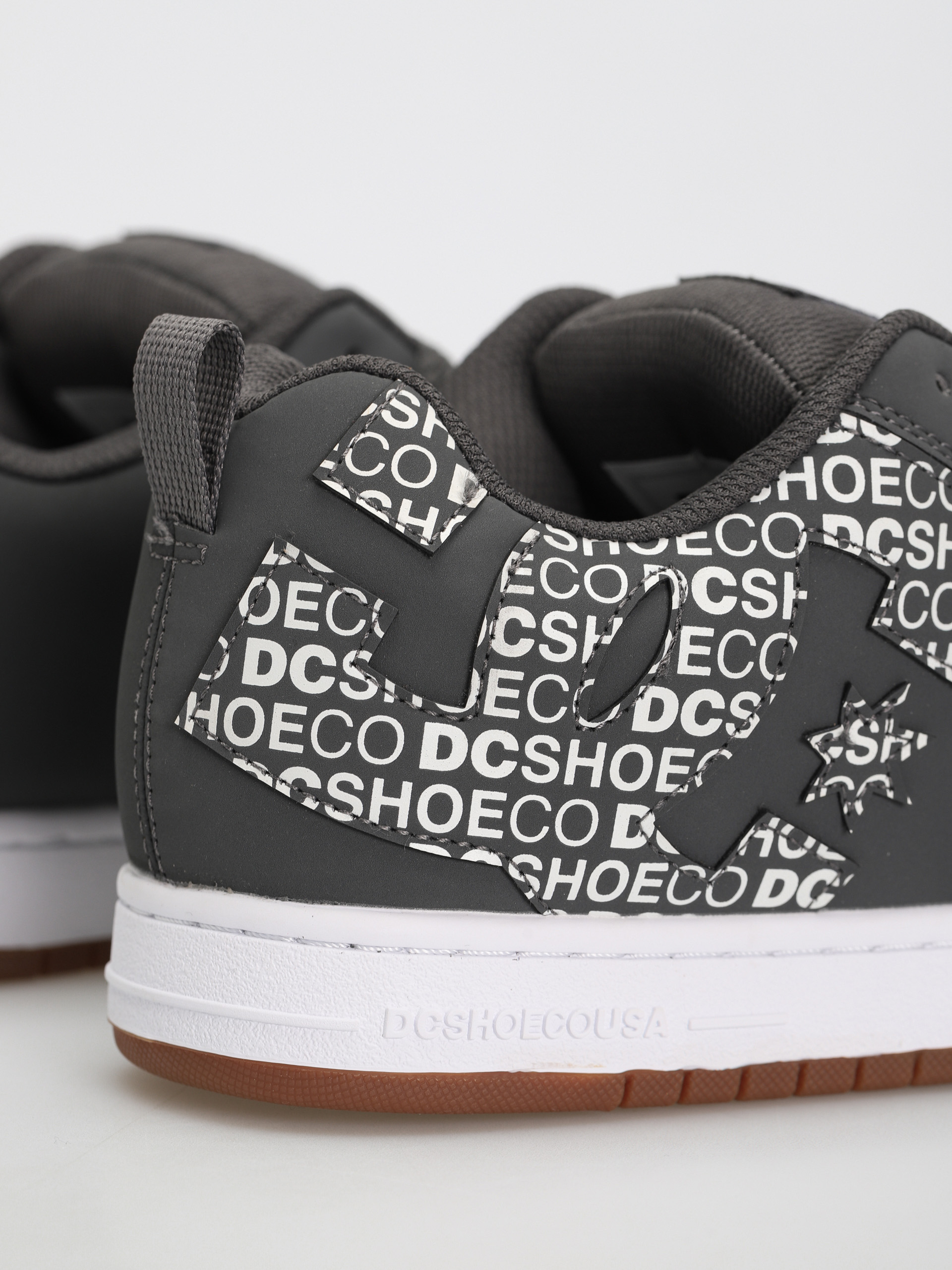 DC Court Graffik Shoes (dark grey/white)