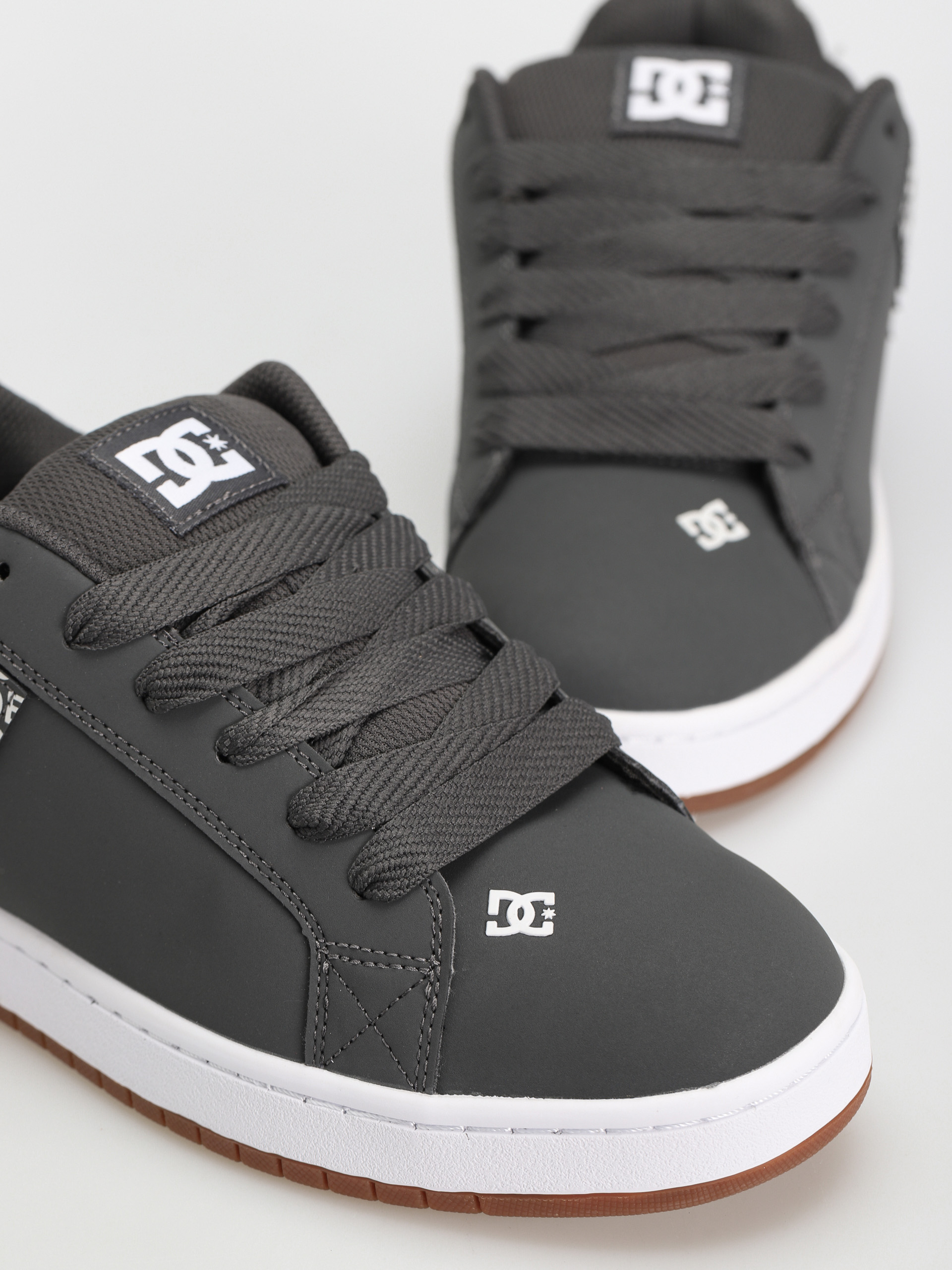 DC Court Graffik Shoes (dark grey/white)