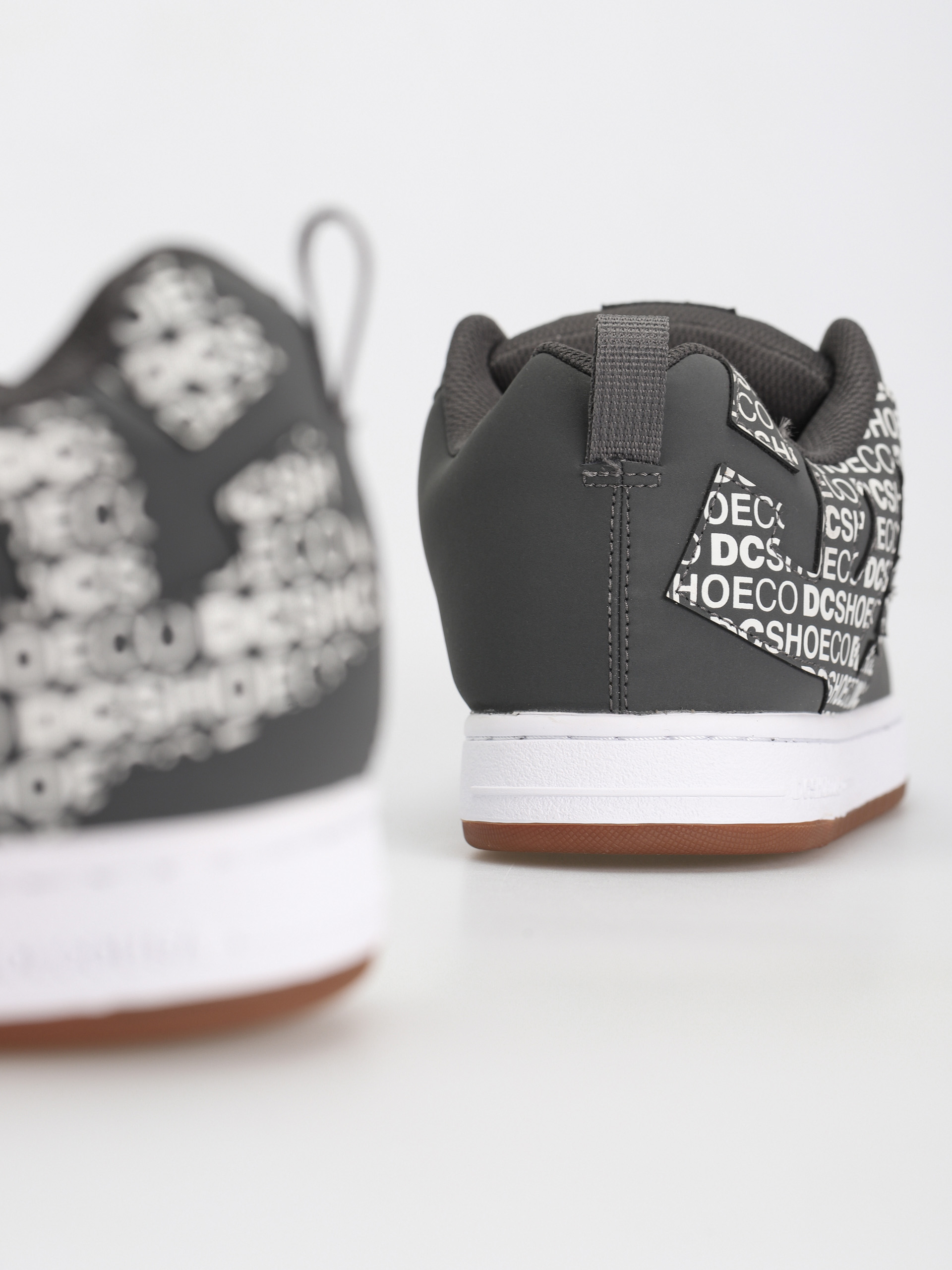 DC Court Graffik Shoes (dark grey/white)