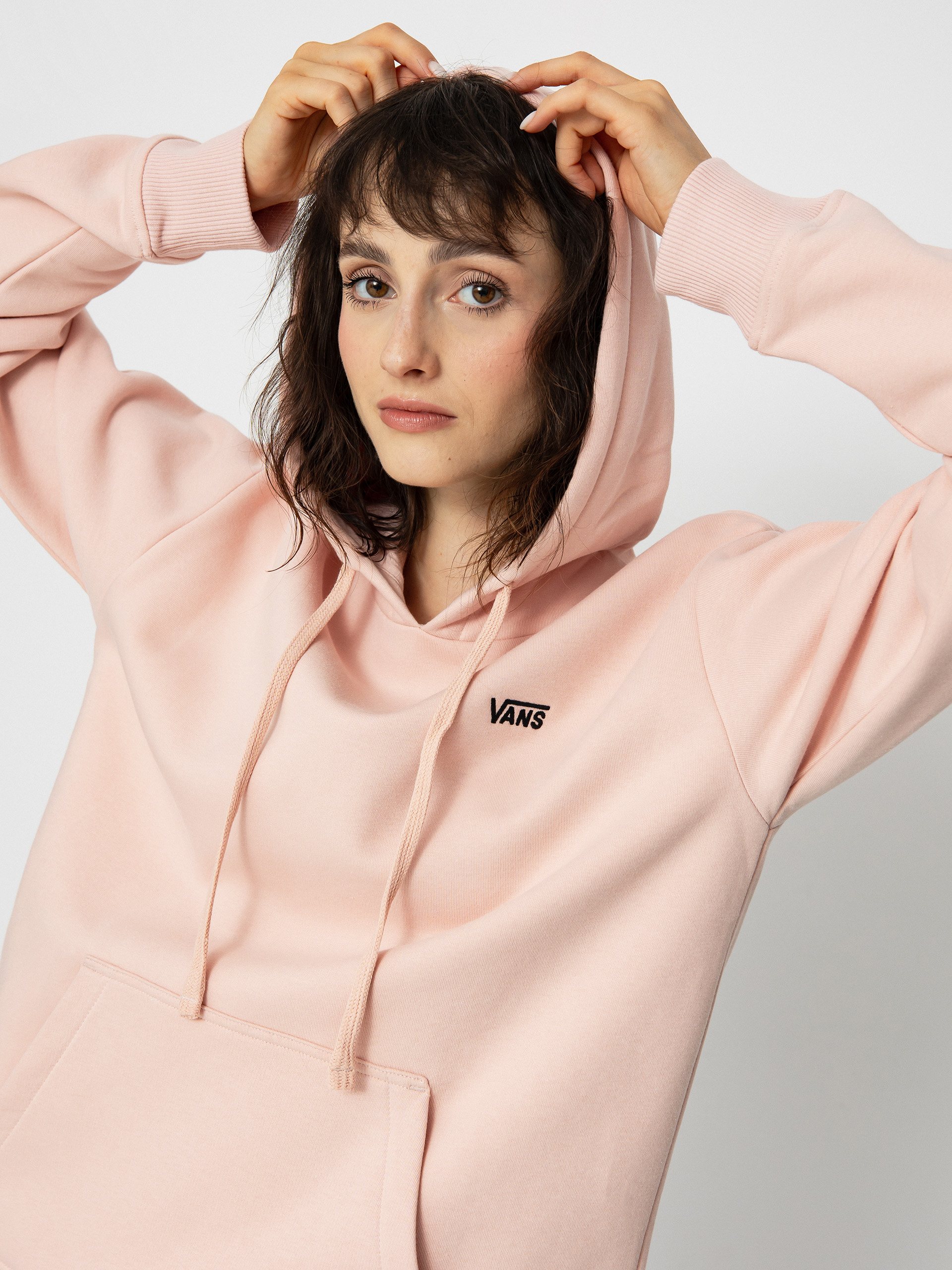 Vans Flying V Bff Emea HD Hoodie Wmn (flying v rose smoke)