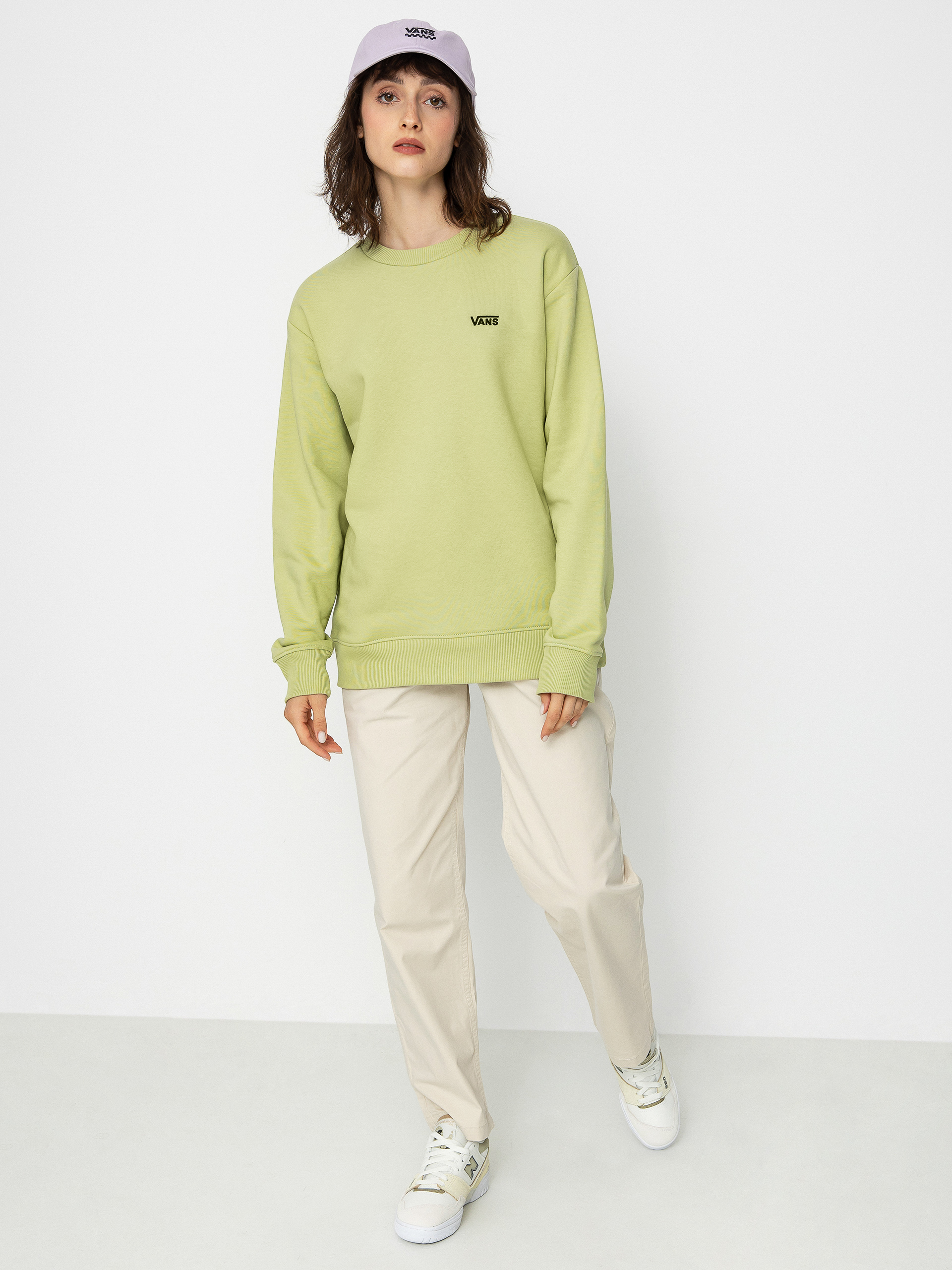 Vans Flying V Bff Crew Emea Sweatshirt Wmn (flying v winter pear)