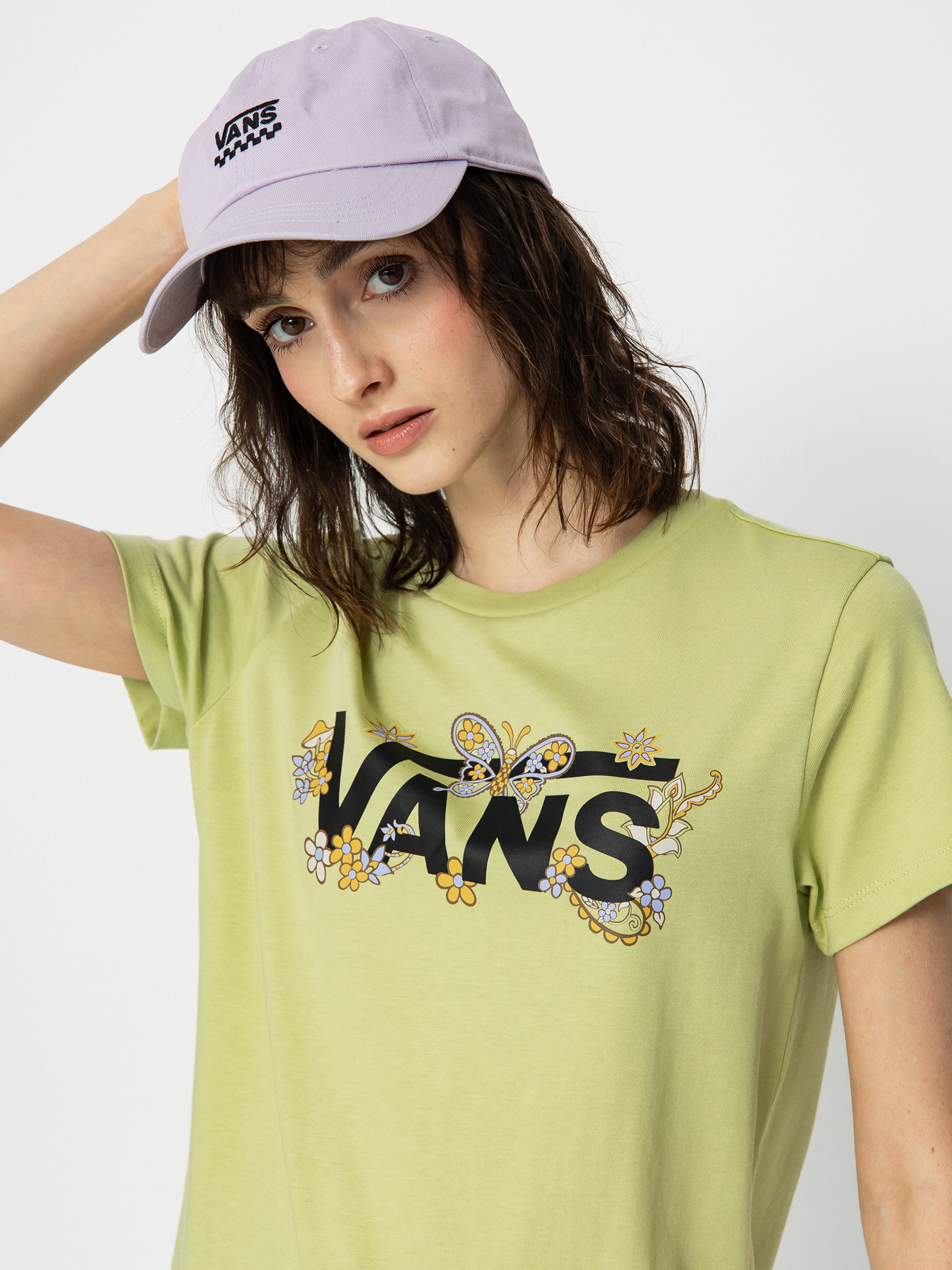Vans Trippy Paisley Crew T-Shirt Wmn (trippy paisley floral winter pear)