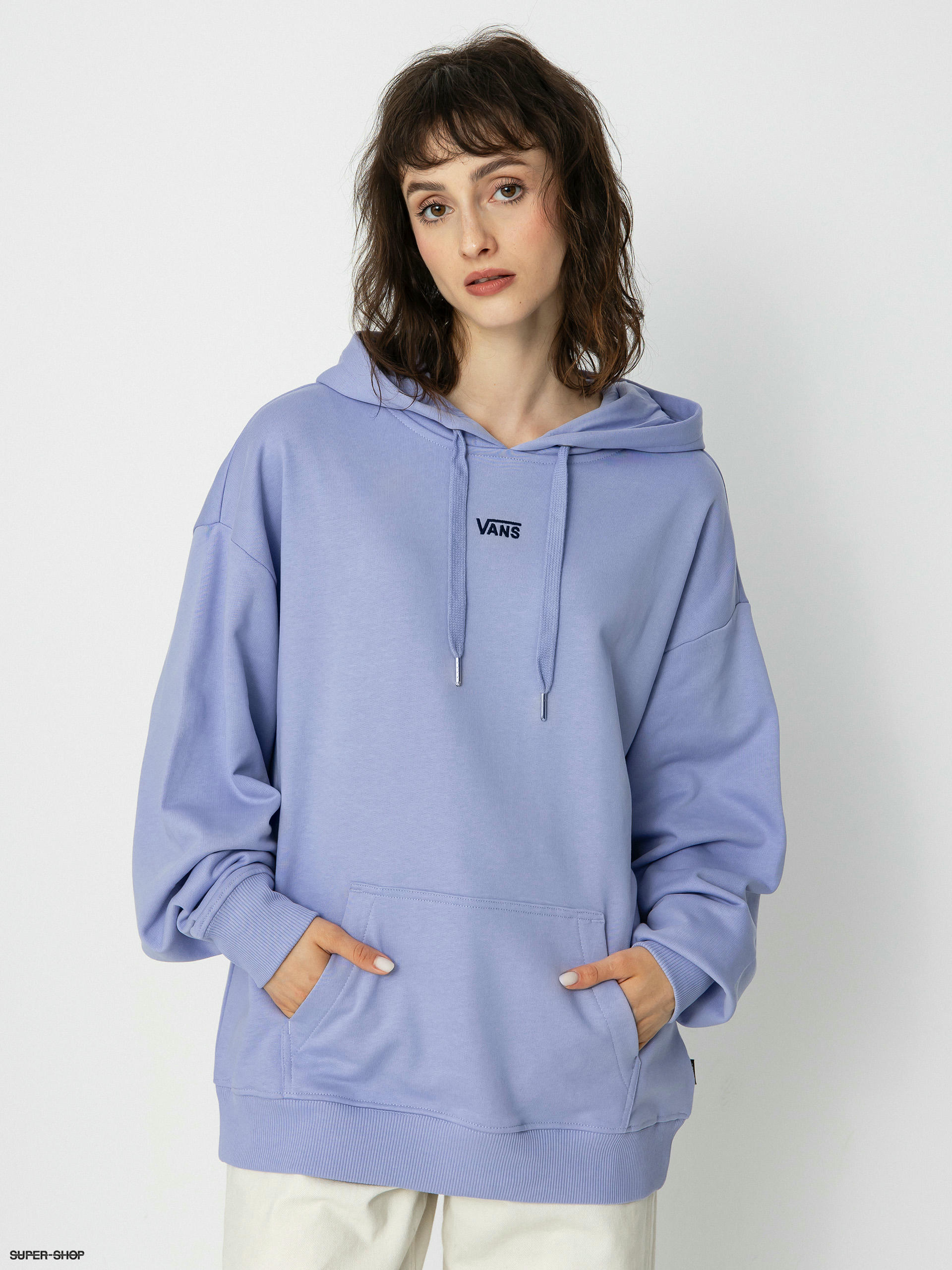 Baby blue vans clearance hoodie