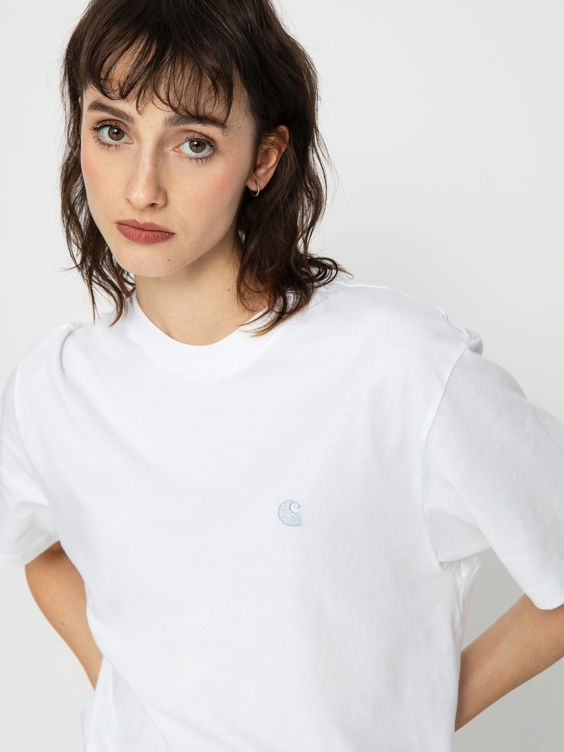 Carhartt WIP Casey T-shirt Wmn (white/silver)