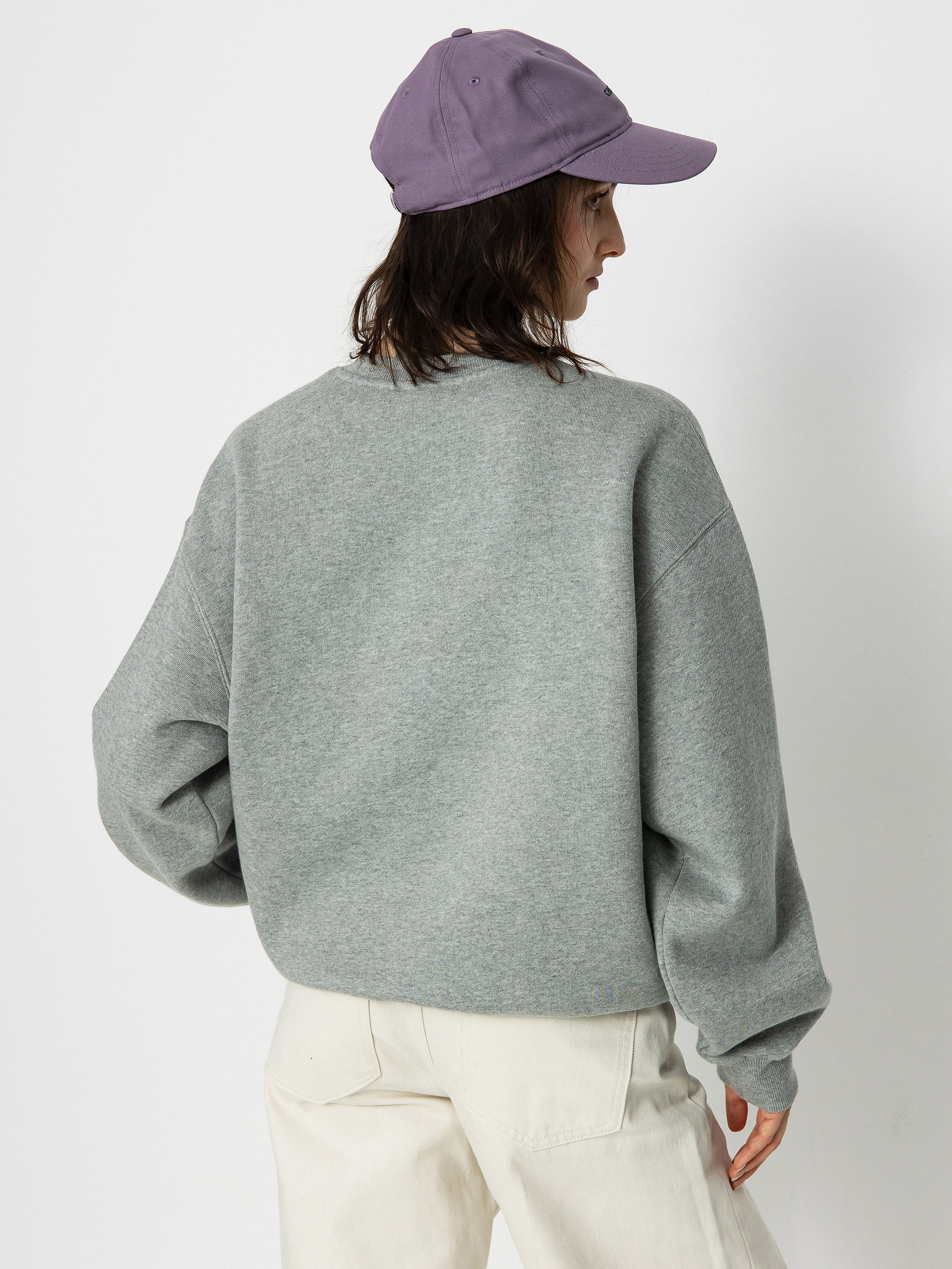 Carhartt WIP Bubbles Sweatshirt Wmn (grey heather/cassis)