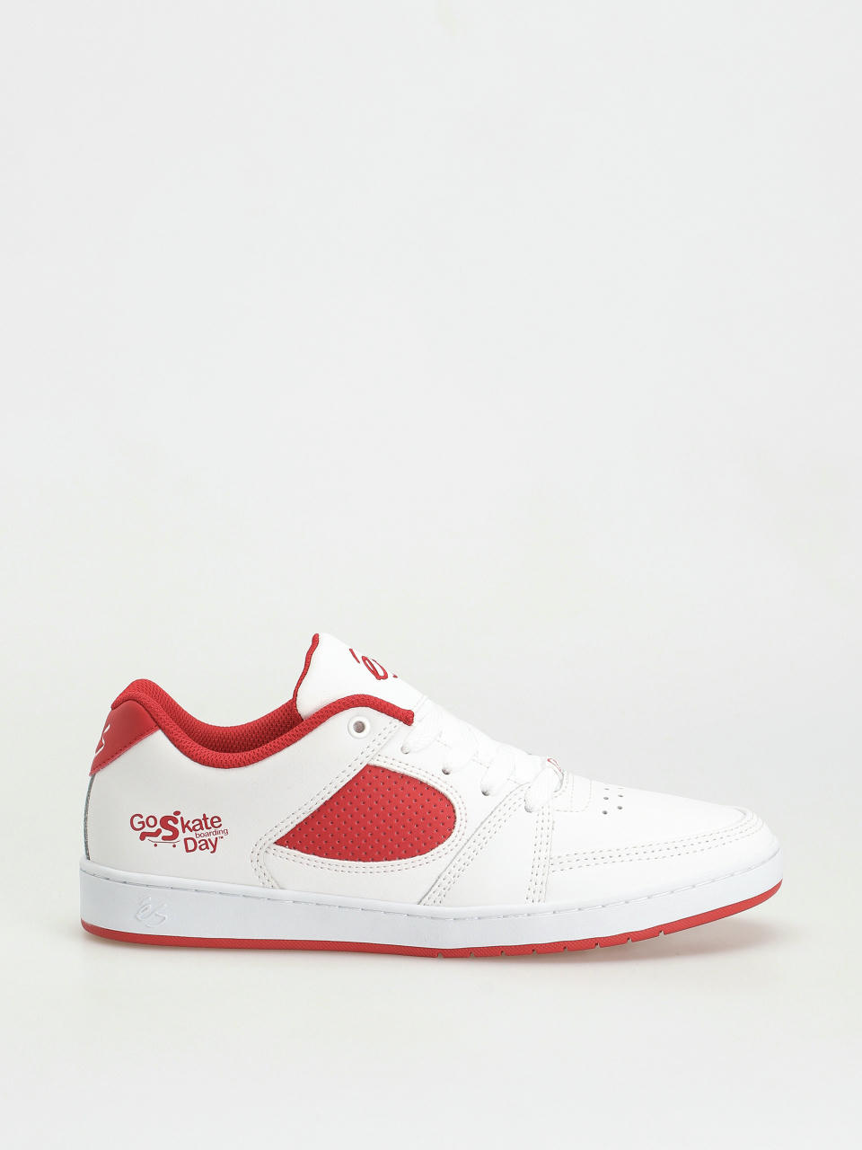 eS Accel Slim X Go Skateboarding Schuhe (white/red)