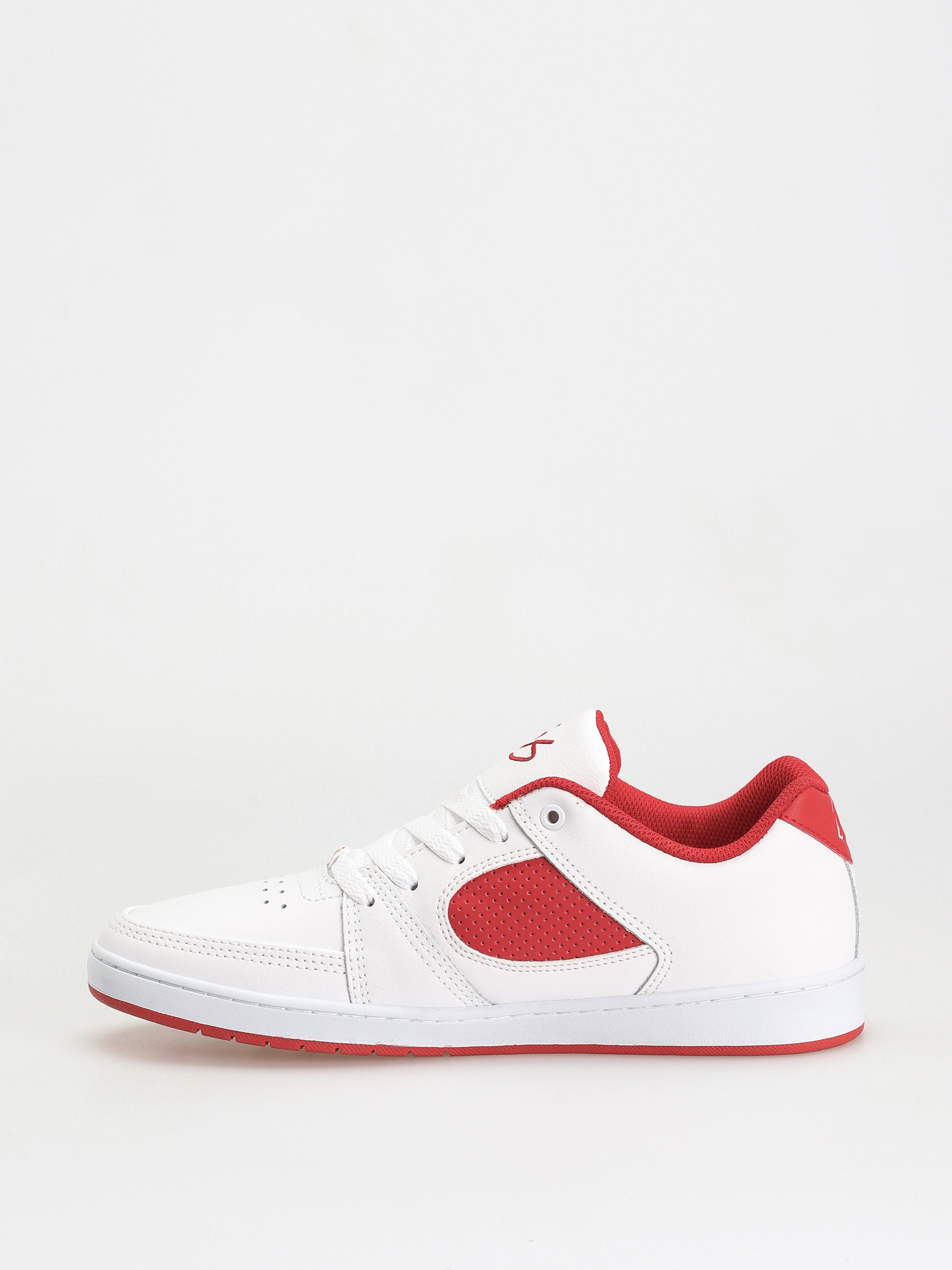 eS Accel Slim X Go Skateboarding Shoes (white/red)
