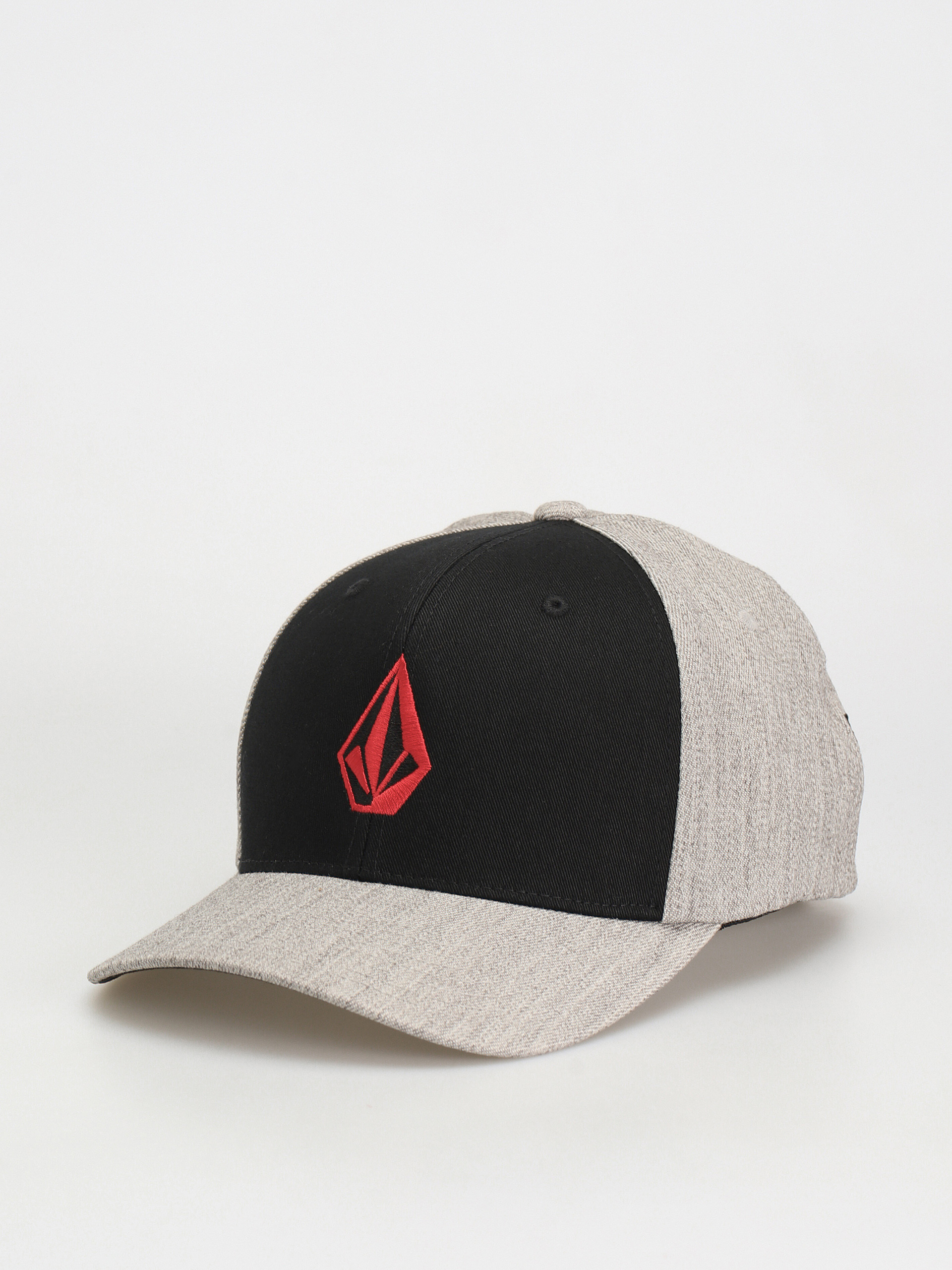 Volcom Full Stone Hthr Flexfit Cap (black combo)