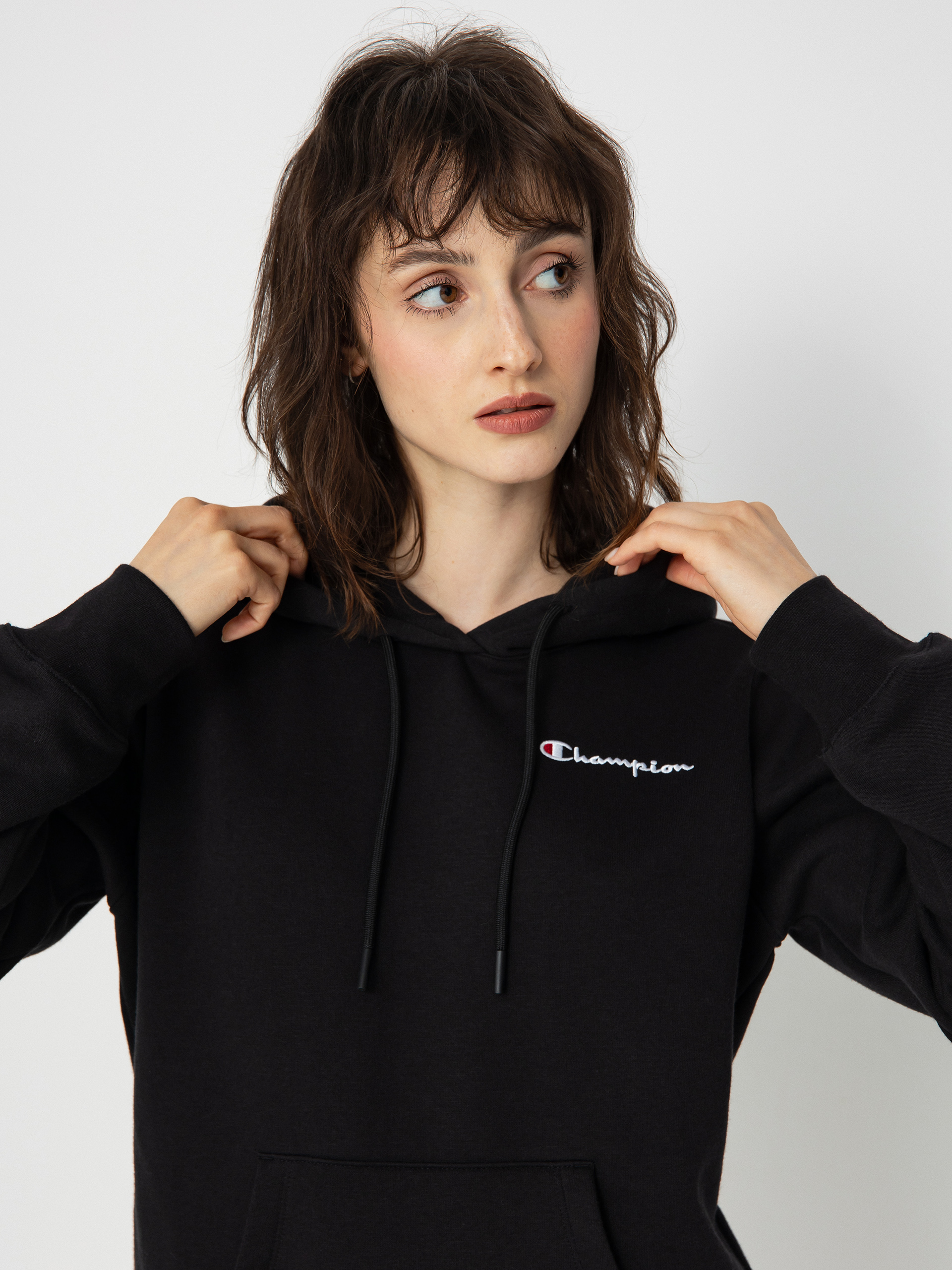 Champion Legacy Hooded Sweatshirt 116580 Hoodie Wmn black (nbk)