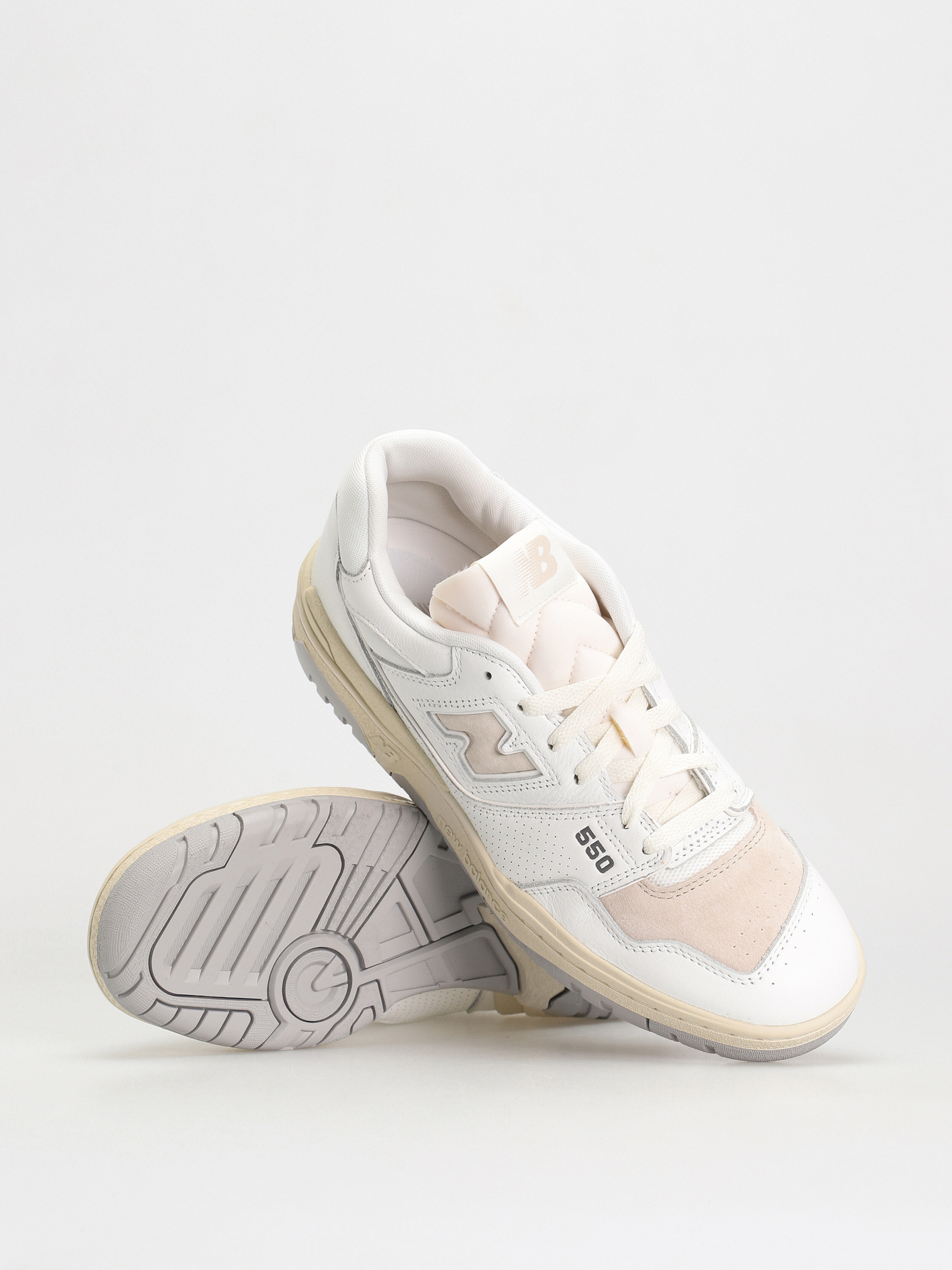 New Balance 550 Schuhe (white/timberwolf/raincloud)