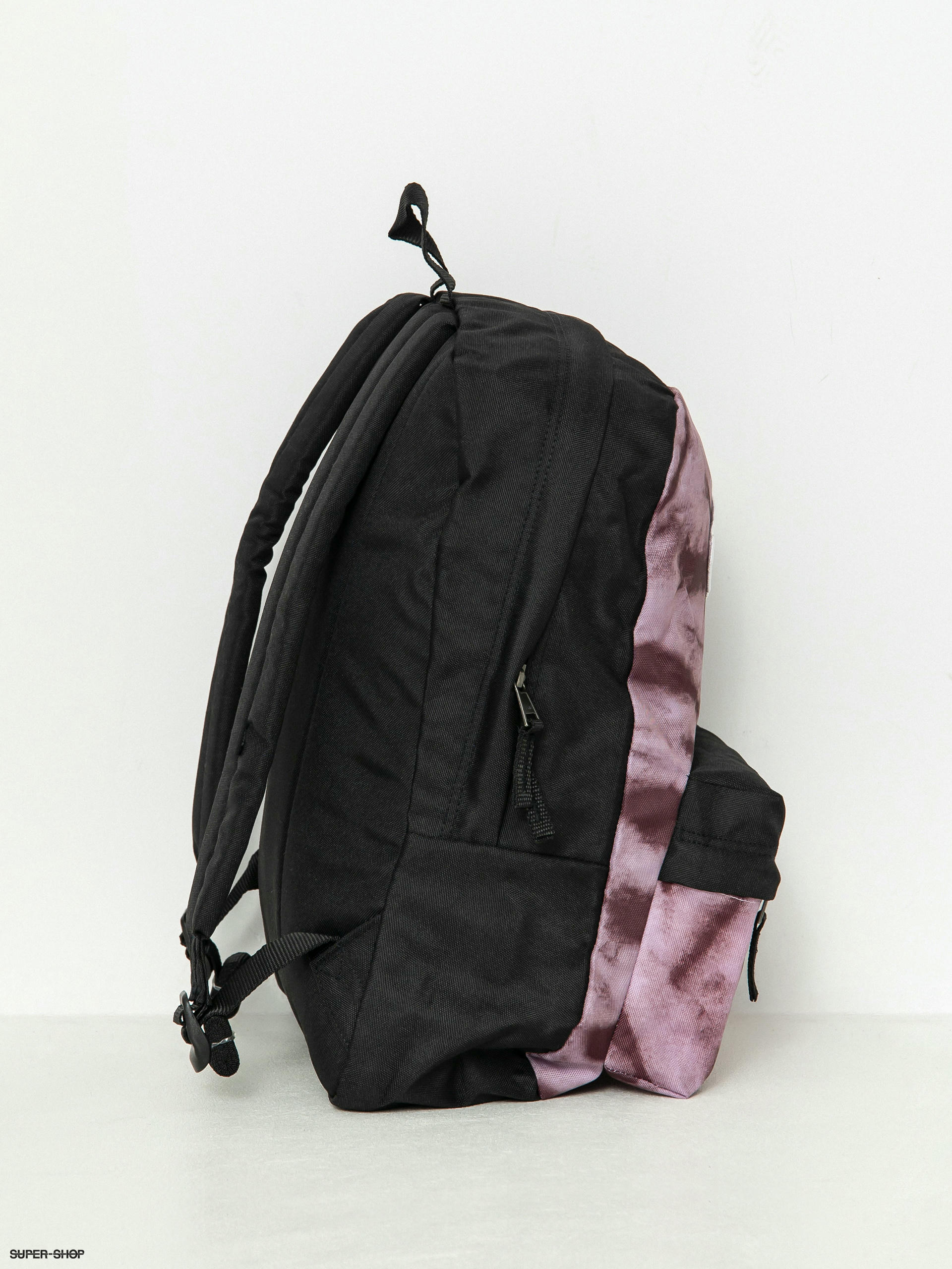 Vans realm black discount backpack